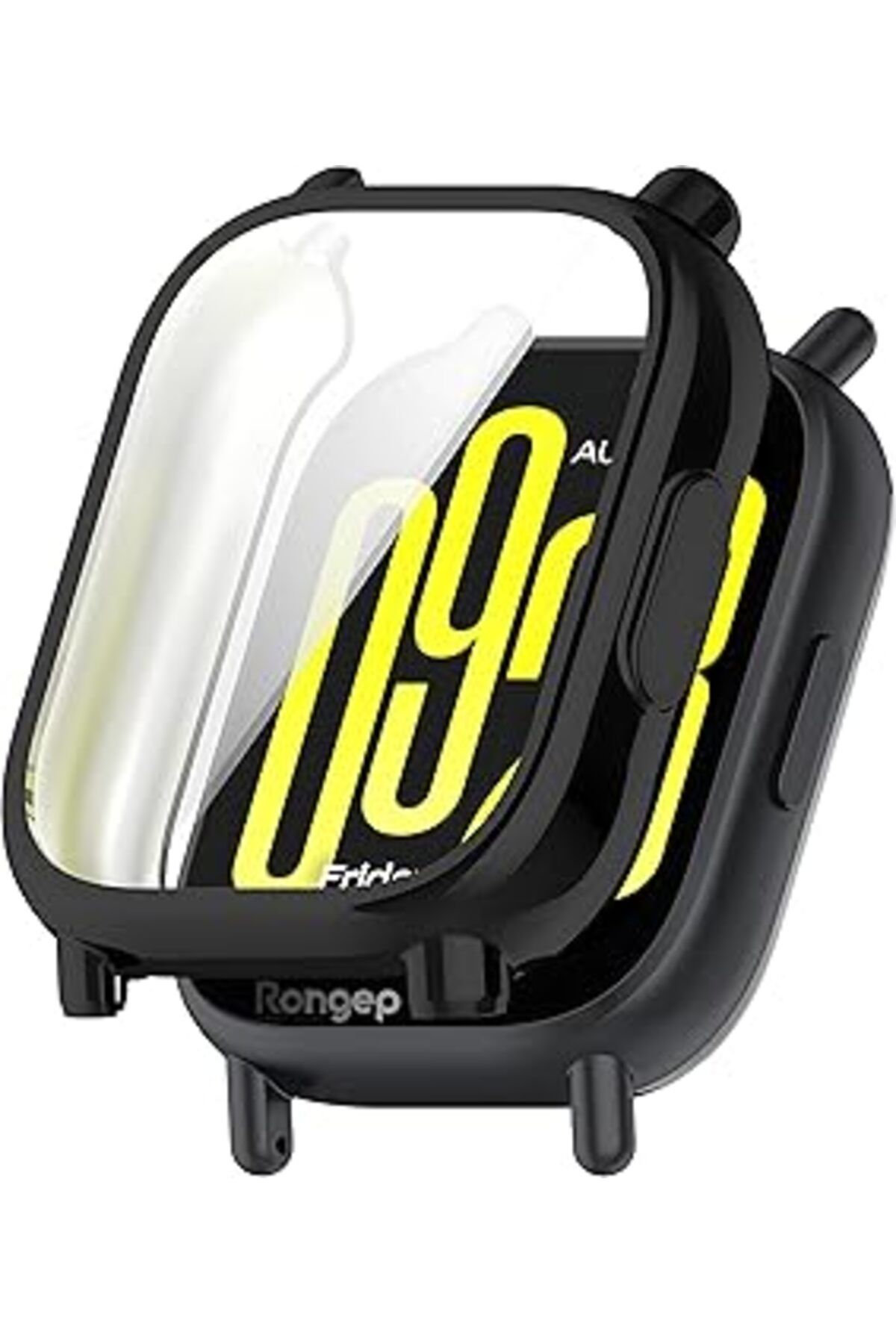 Pazarcan Rongep Redmi Watch 5 Active 360° Kasa Koruyucu Kılıf Yumuşak Tpu Ekran Koruyuculu Dokunmatiği Etkil