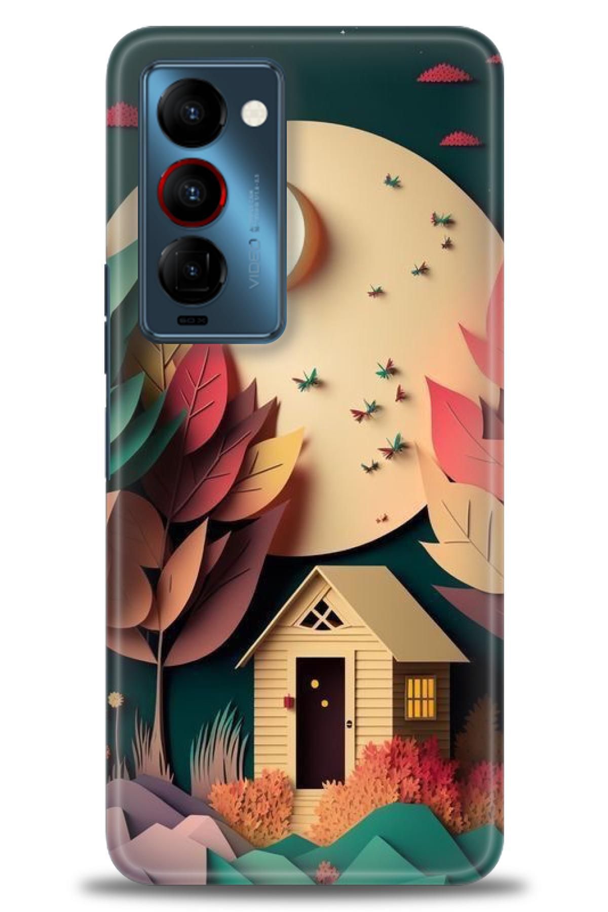 TECNO Camon 18 Premier (CH9n) Premier İle Uyumlu HD Baskılı Kılıf - Karışık Seri - 627