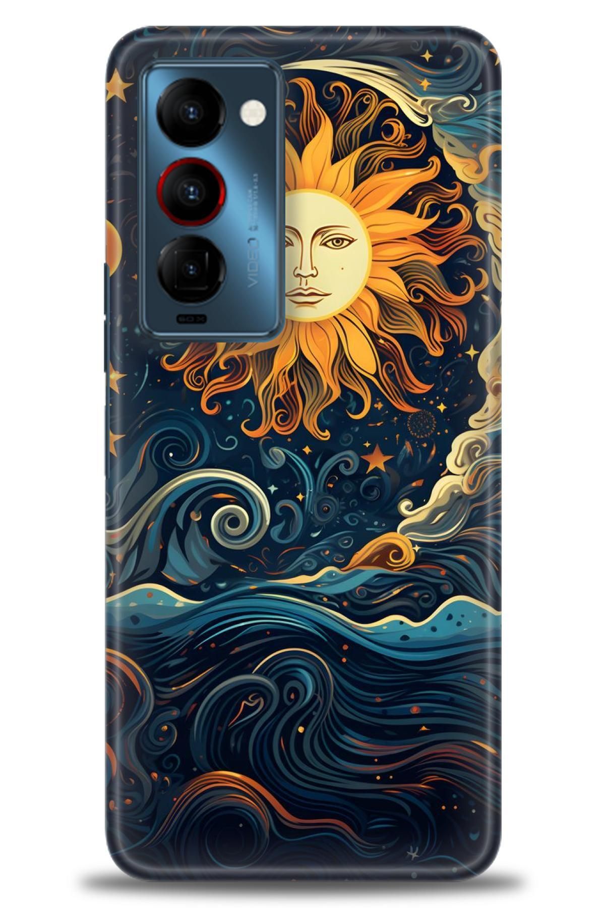 TECNO Camon 18 Premier (CH9n) Premier İle Uyumlu HD Baskılı Kılıf - Karışık Seri - 498