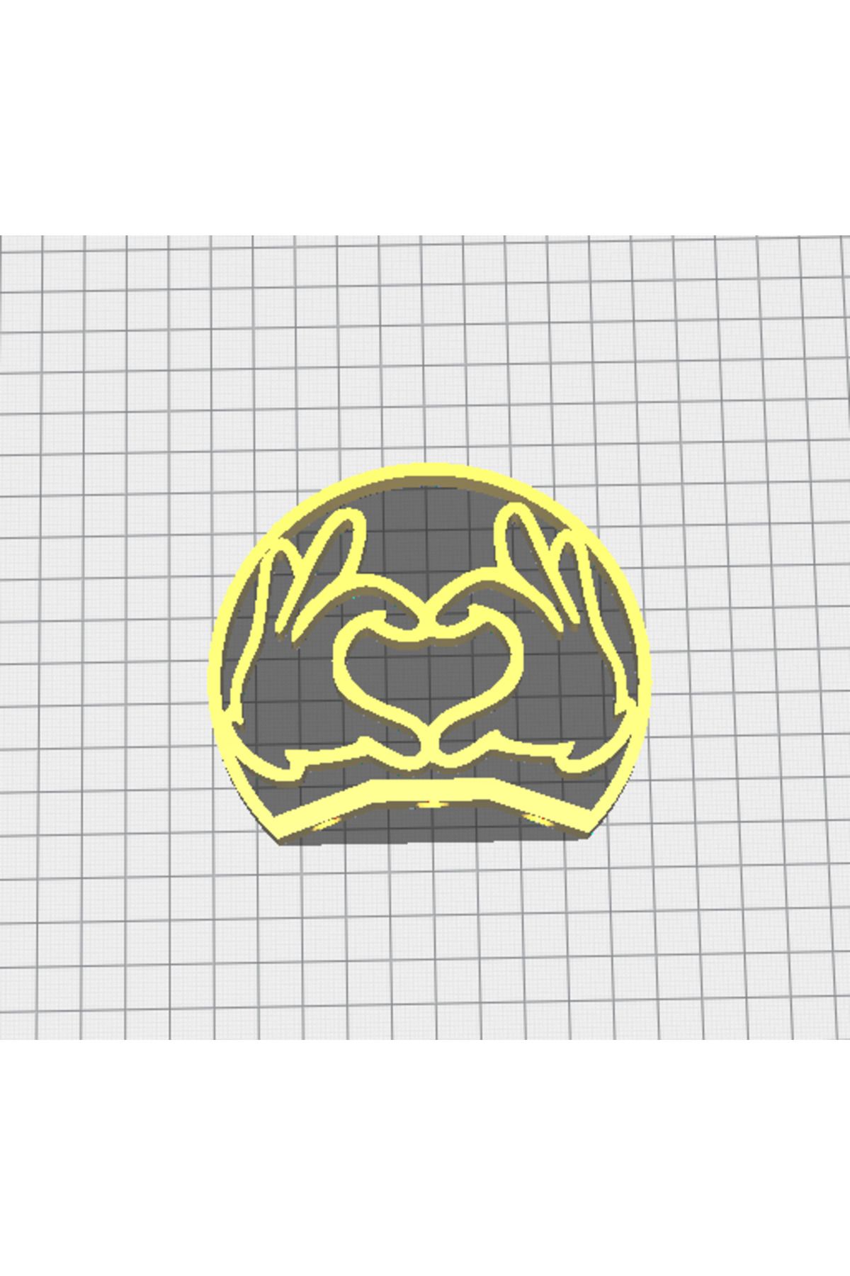 Vision Craft Mickey Ears Kalp - Mıknatıs tabanı (3 Adet)