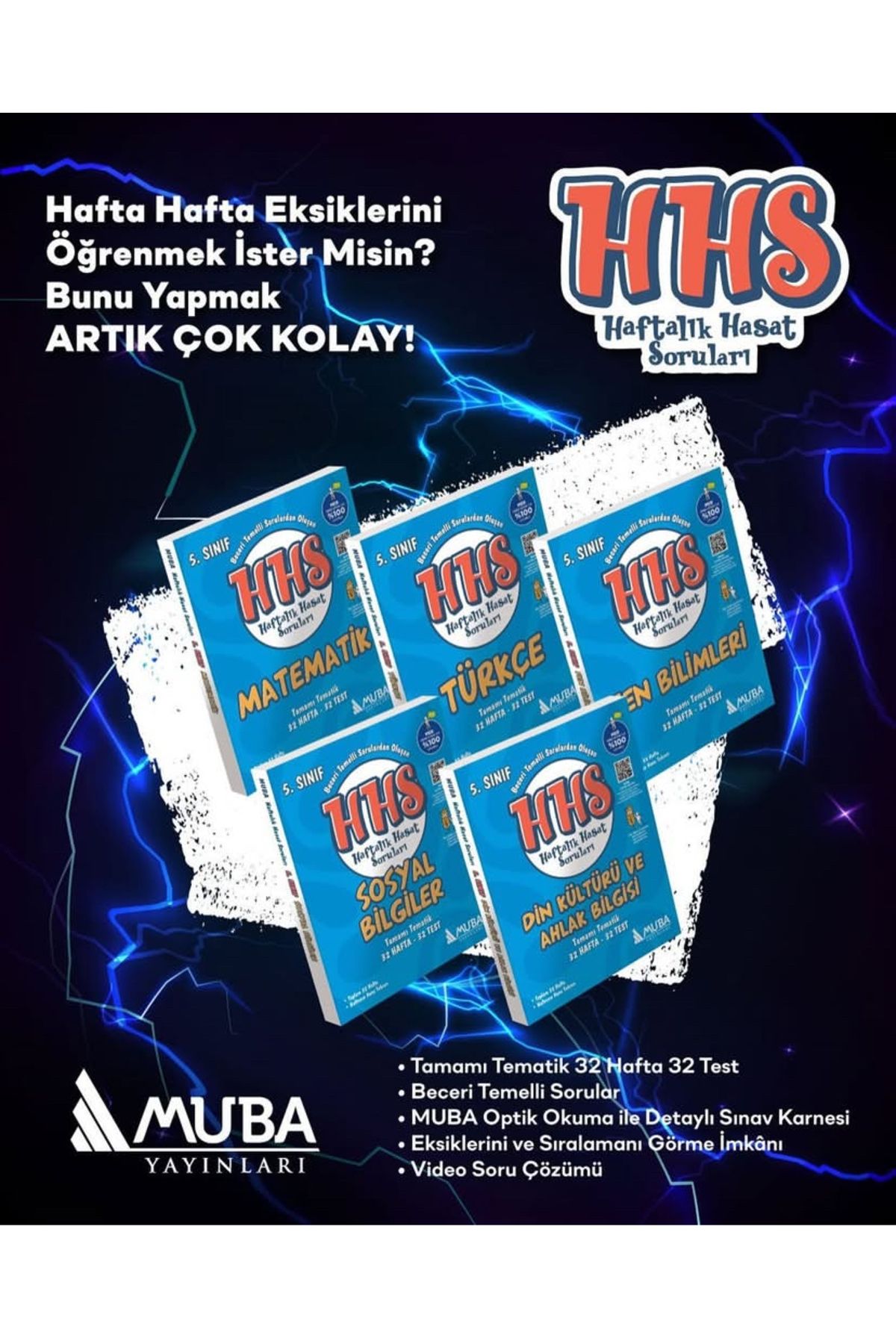 Yanıt Yayınları MUBA 5.SINIF HHS 5Lİ SET GÜNCEL