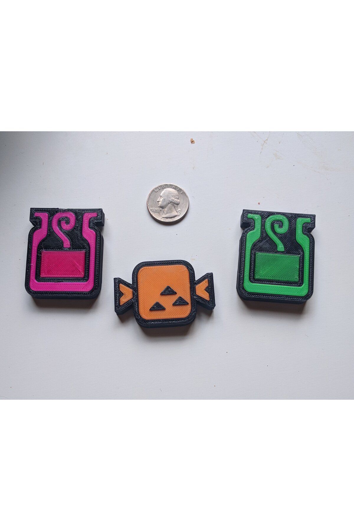 Vision Craft Monster Hunter Icon Magnets İksir ve Et (3 Adet)