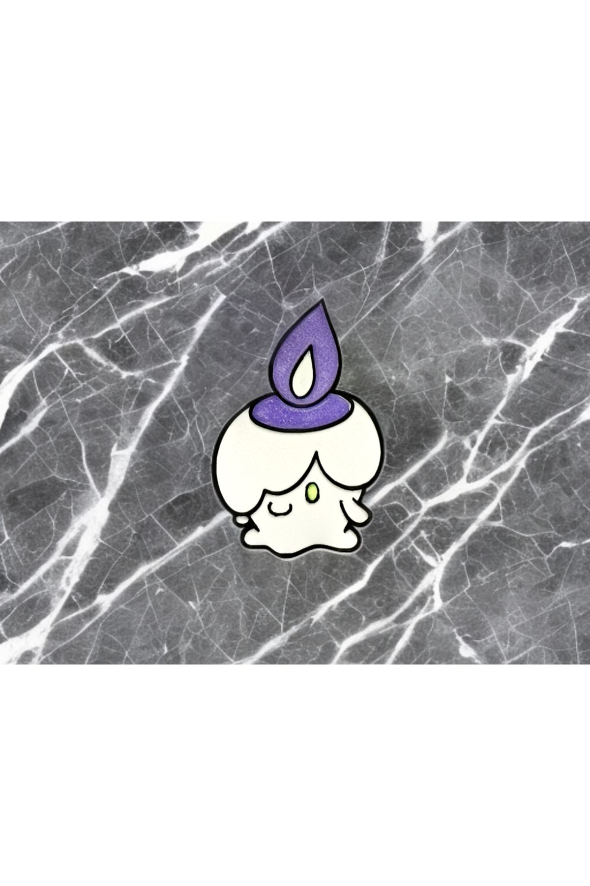 Vision Craft Sevimli Litwick Pokemon Chibi Buzdolabı Mıknatıs (3 Adet)