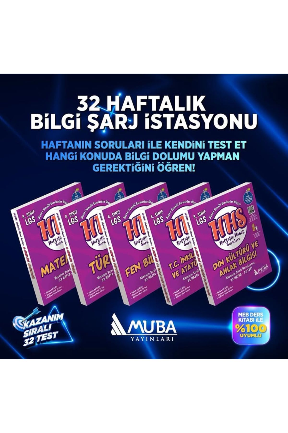 Yanıt Yayınları MUBA MUTLAK BAŞARI 32 HAFTALIK GÜNCEL SET