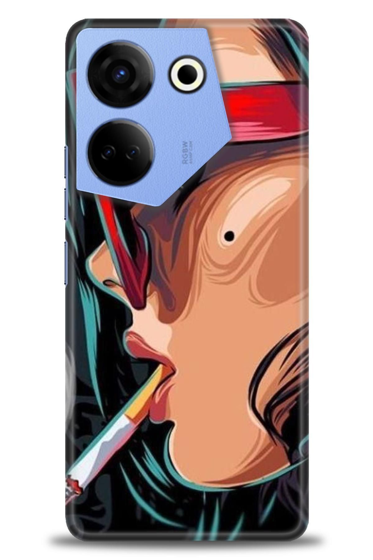 TECNO Camon 20 Pro 5G (CK8n) İle Uyumlu HD Baskılı Kılıf - Karışık Seri - 240