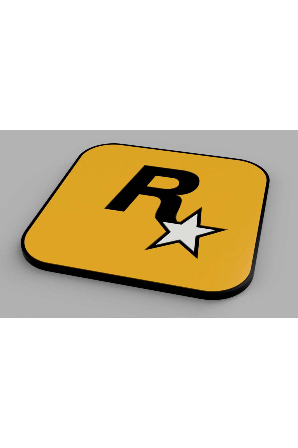 Vision Craft Rockstar Games Coaster (3 Adet)