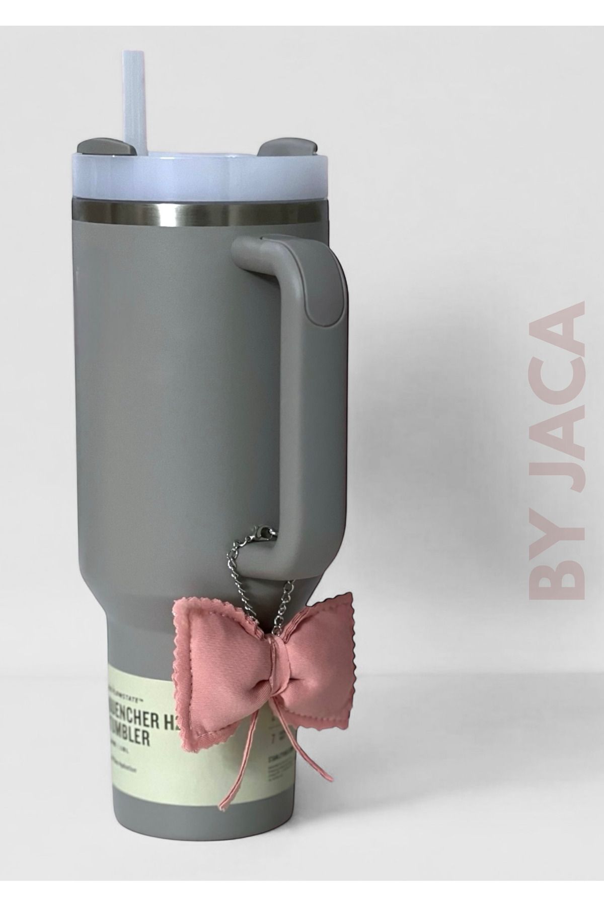 JACA Termos Charmı/ Tumbler Charmı / Fiyonk Çanta Süsü/ Termos Süsü/ termos Aksesuar