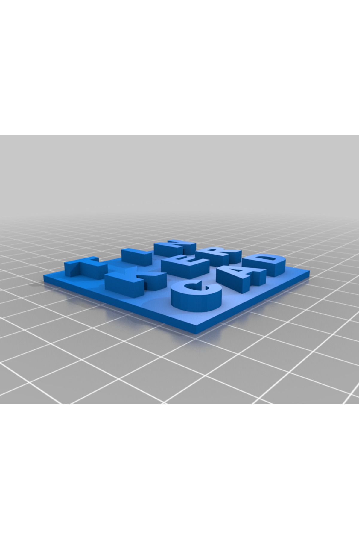 Vision Craft Tinkercad anahtar zinciri (4 Adet)