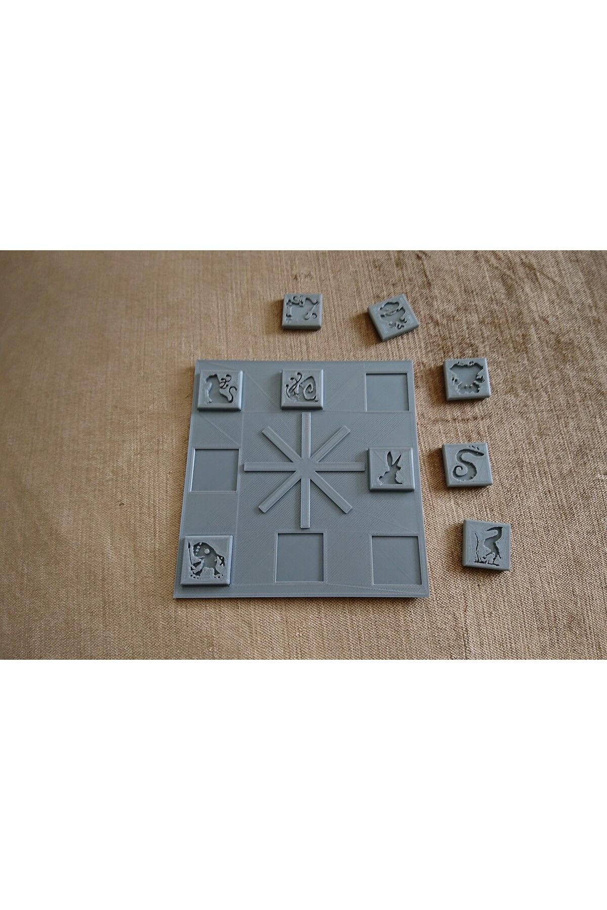 Vision Craft D&D Toa: imha Türbesi Dipster Tanrı Bulmaca Plakası (Alan 3)