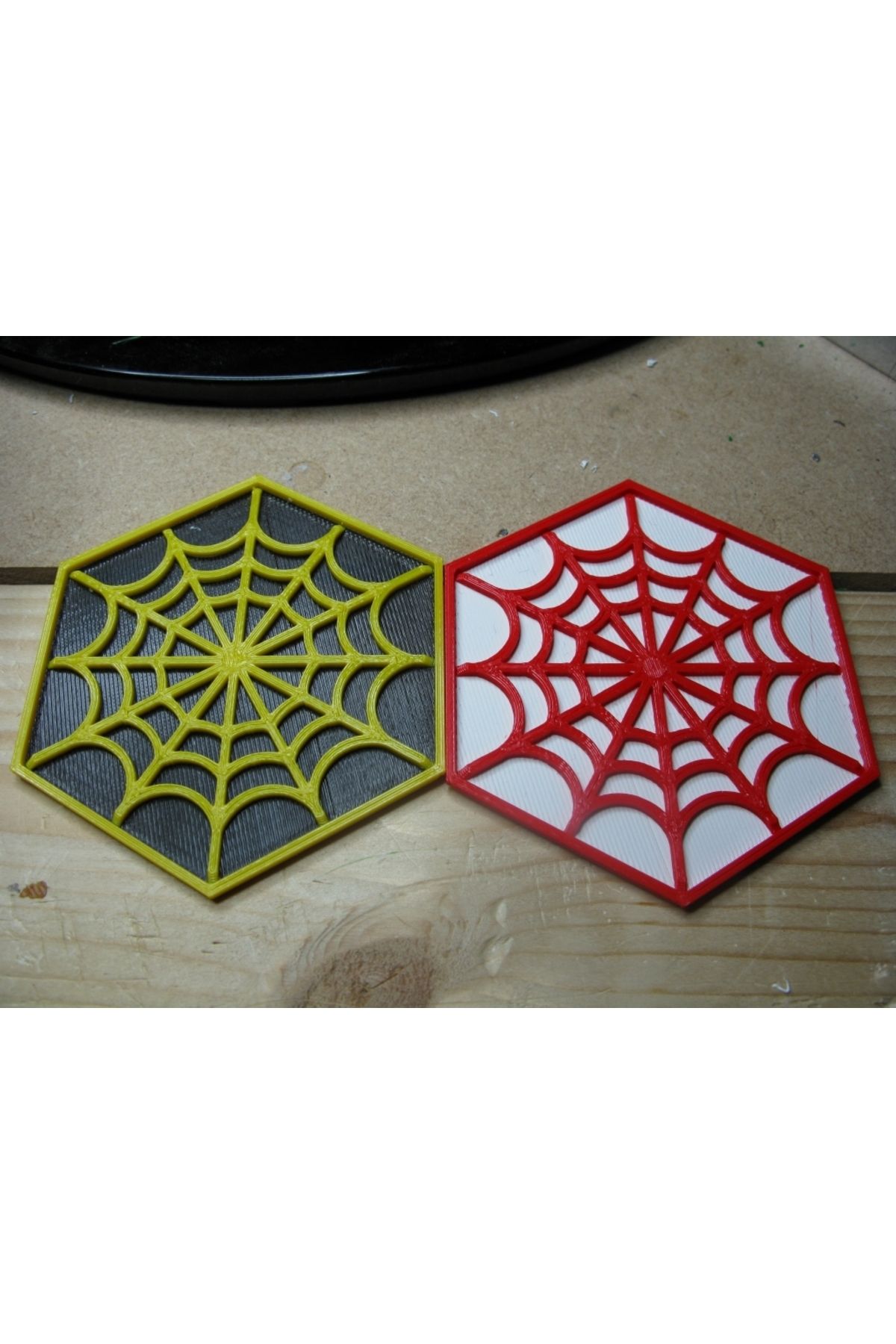 Vision Craft Örümcek Web Coasters (3 Adet)