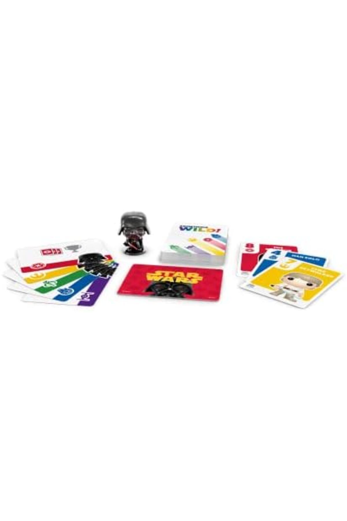 Funko-Something Wild Family Card Game, Includes Mini POP - Star Wars Darth Vader 3