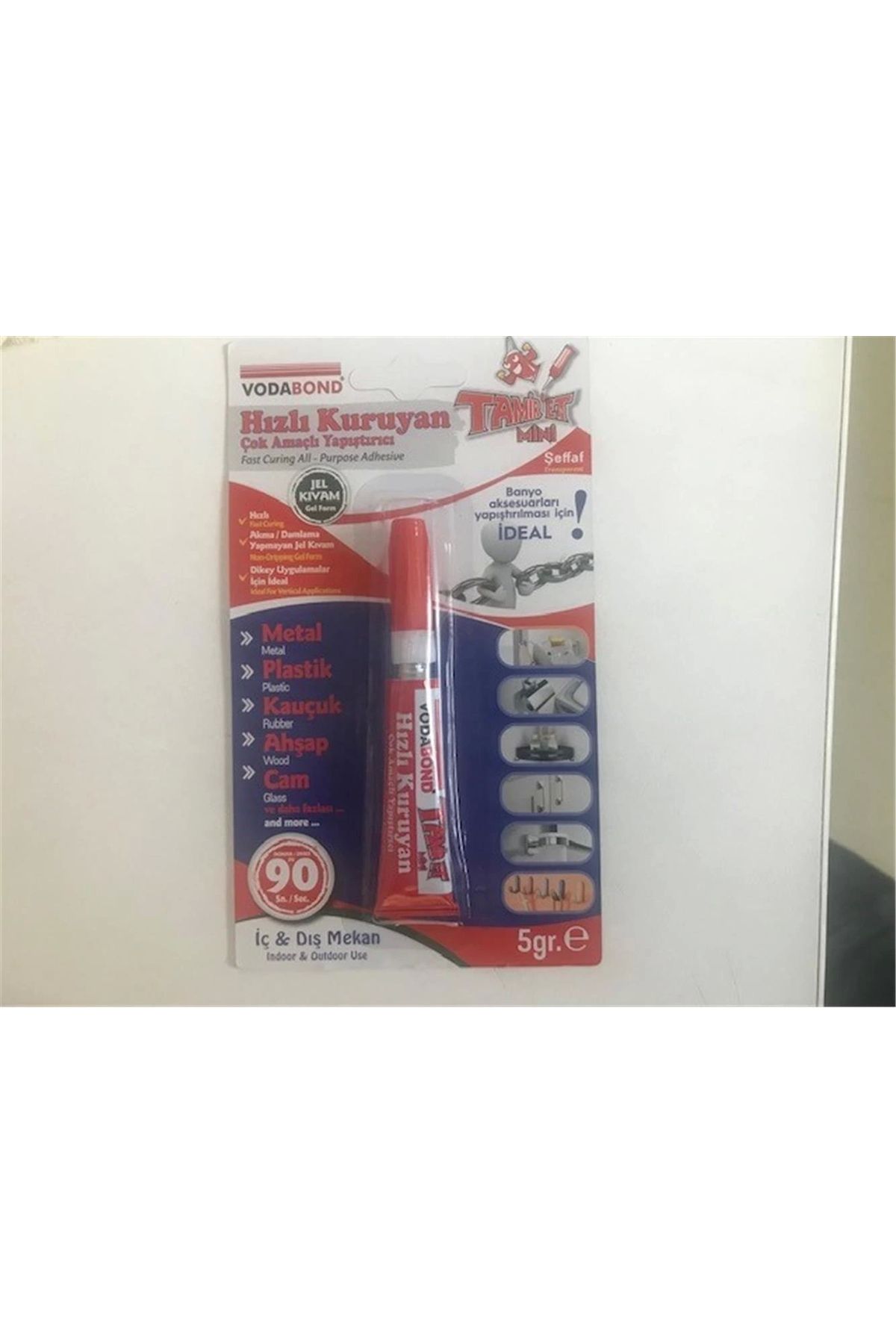 Mack Vodobond Tamir Et 5gr (Metal-Plastik-Kauçuk-Ahşap-Cam)