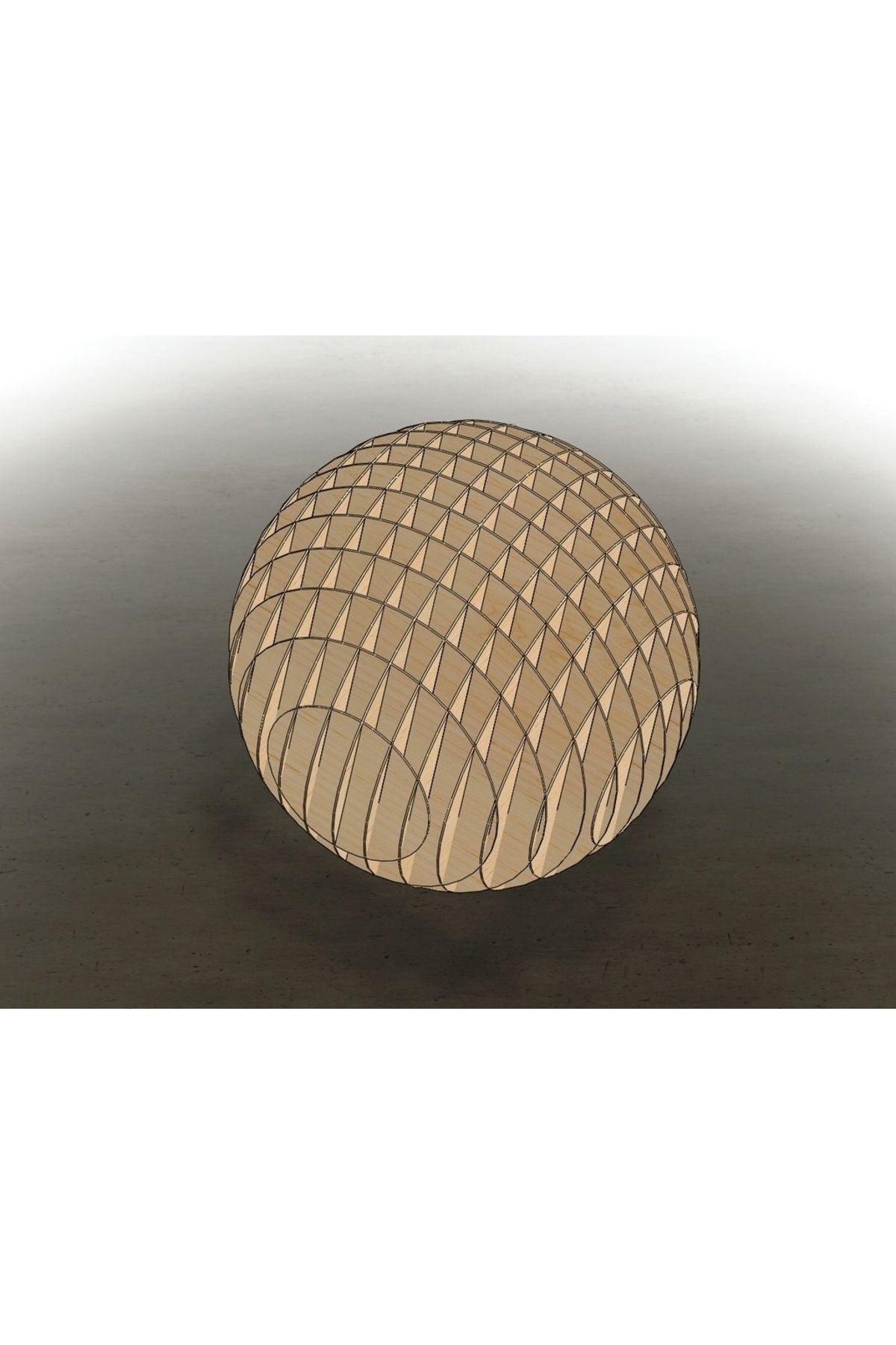 Vision Craft Lasercut - 3d Bulmaca Kağıtball