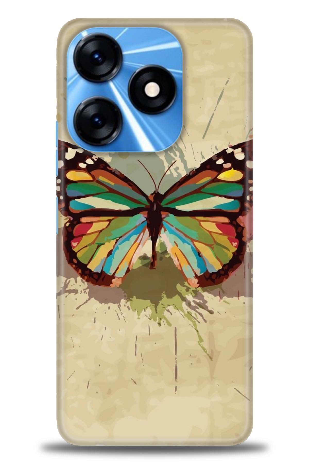 TECNO Spark 10 4G / 10C İle Uyumlu HD Baskılı Kılıf - Karışık Seri - 700