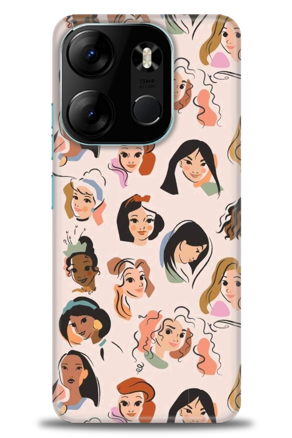 TECNO Spark Go 2023 İle Uyumlu HD Baskılı Kılıf - Karışık Seri - 710