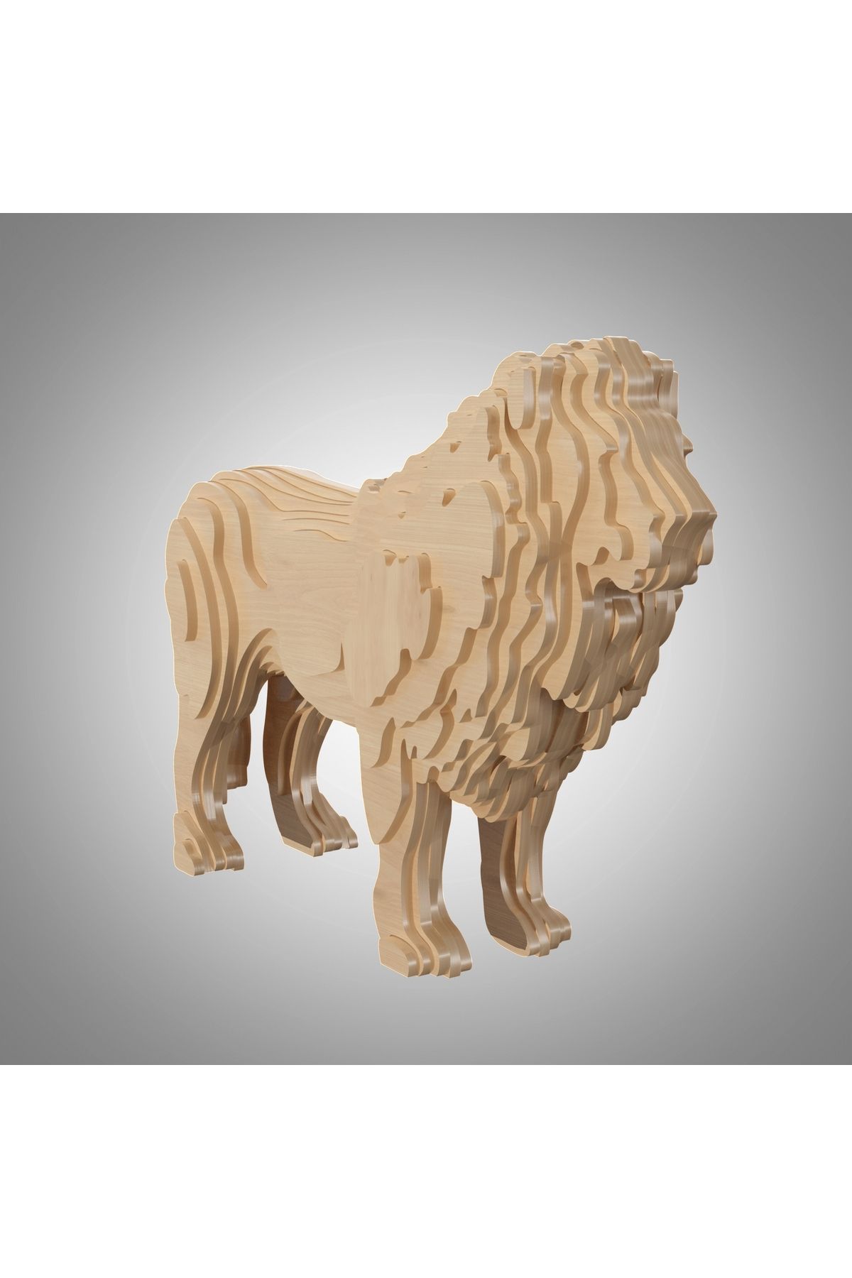 Vision Craft Senegal Lion 3d Bulmaca