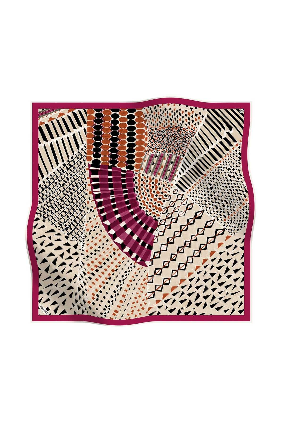 Poanes Poane İpek Twill Eşarp