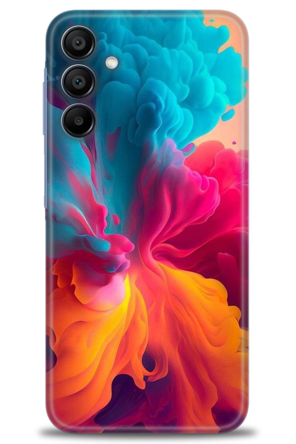 CooperTech Samsung Galaxy A55 5G İle Uyumlu HD Baskılı Desenli Silikon Kılıf - 551