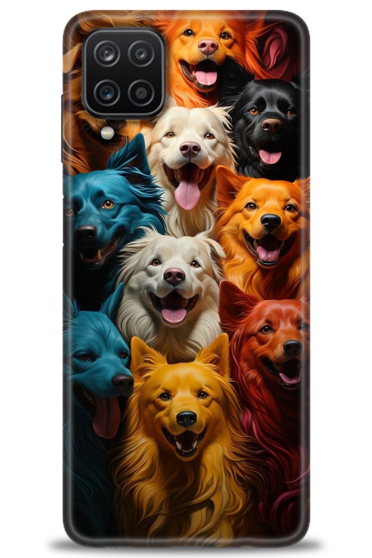 CooperTech Samsung Galaxy M12 İle Uyumlu HD Baskılı Desenli Silikon Kılıf - 164