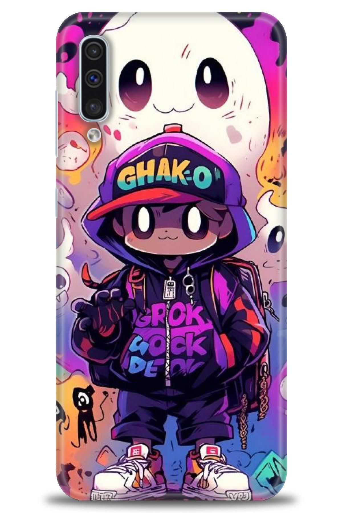 CooperTech Samsung Galaxy A50 İle Uyumlu HD Baskılı Desenli Silikon Kılıf - 911