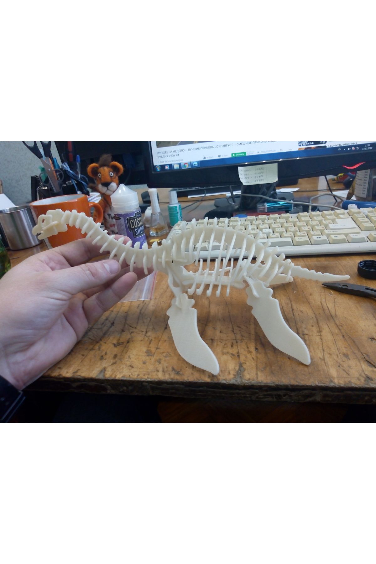 Vision Craft plesiosaur_3d_puzzle