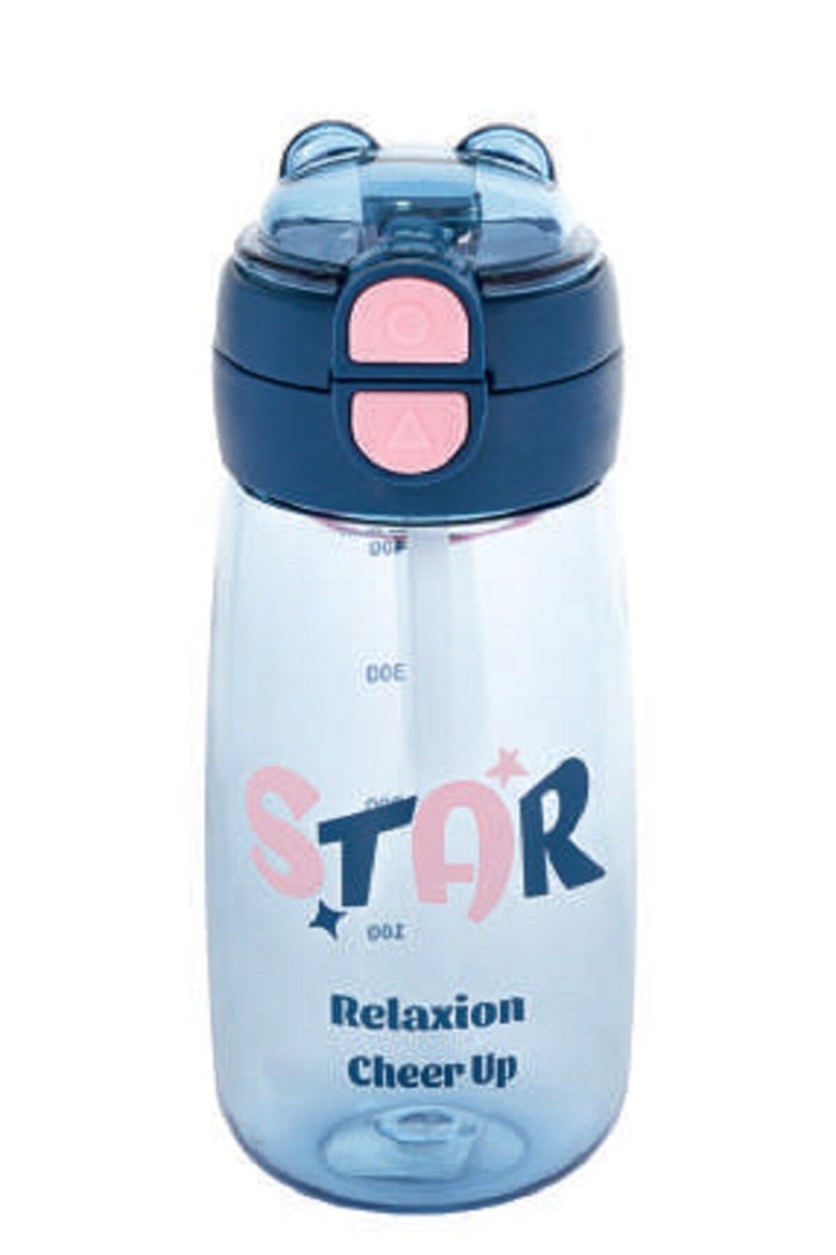 RKY SERENITY Relaxion Gıda İle Temasa Uygun BPA İçermez 580 Ml Pipetli Kilit Sistemli Suluk Matara