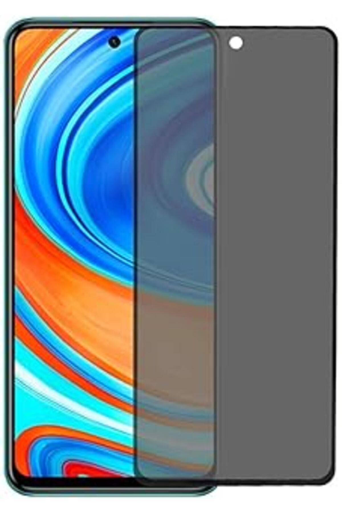 Qedii Samsung Galaxy A53 5G Gizli Hayalet Tam Kaplayan Ekran Koruyucu