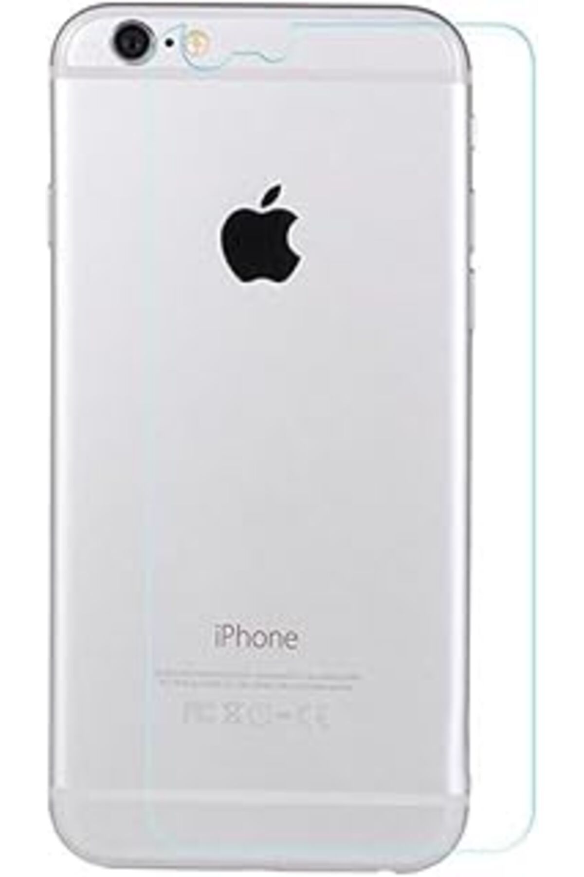 Qedii Ehr. Iphone 6 / 6S Uyumlu Tam Kaplayan Temperli Arka Koruyucu Cam