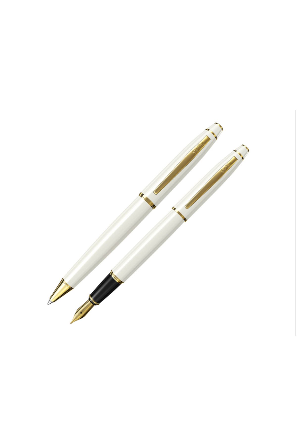 Scrikss DOLMAKALEM+TÜKENMEZ 35 BEYAZ ALTIN TAKIM