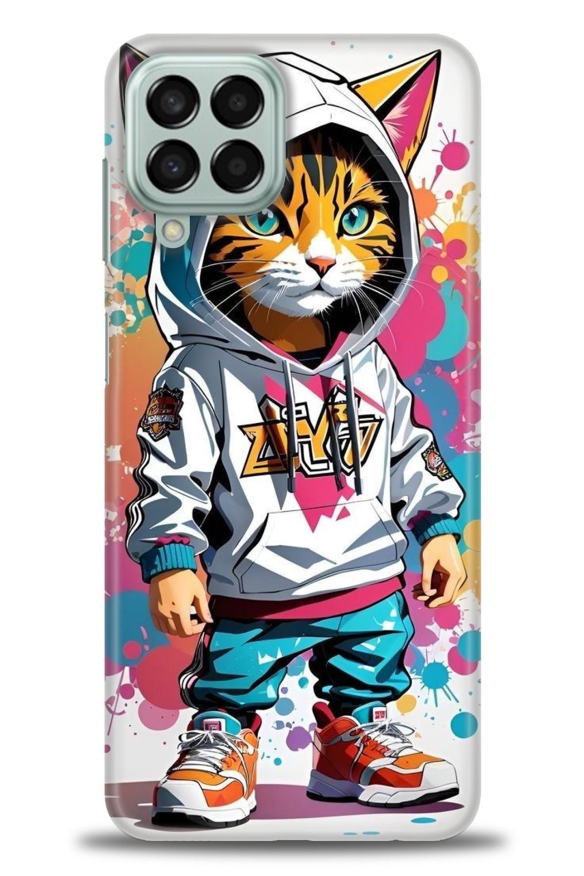 CooperTech Samsung Galaxy M33 İle Uyumlu HD Baskılı Desenli Silikon Kılıf - 362