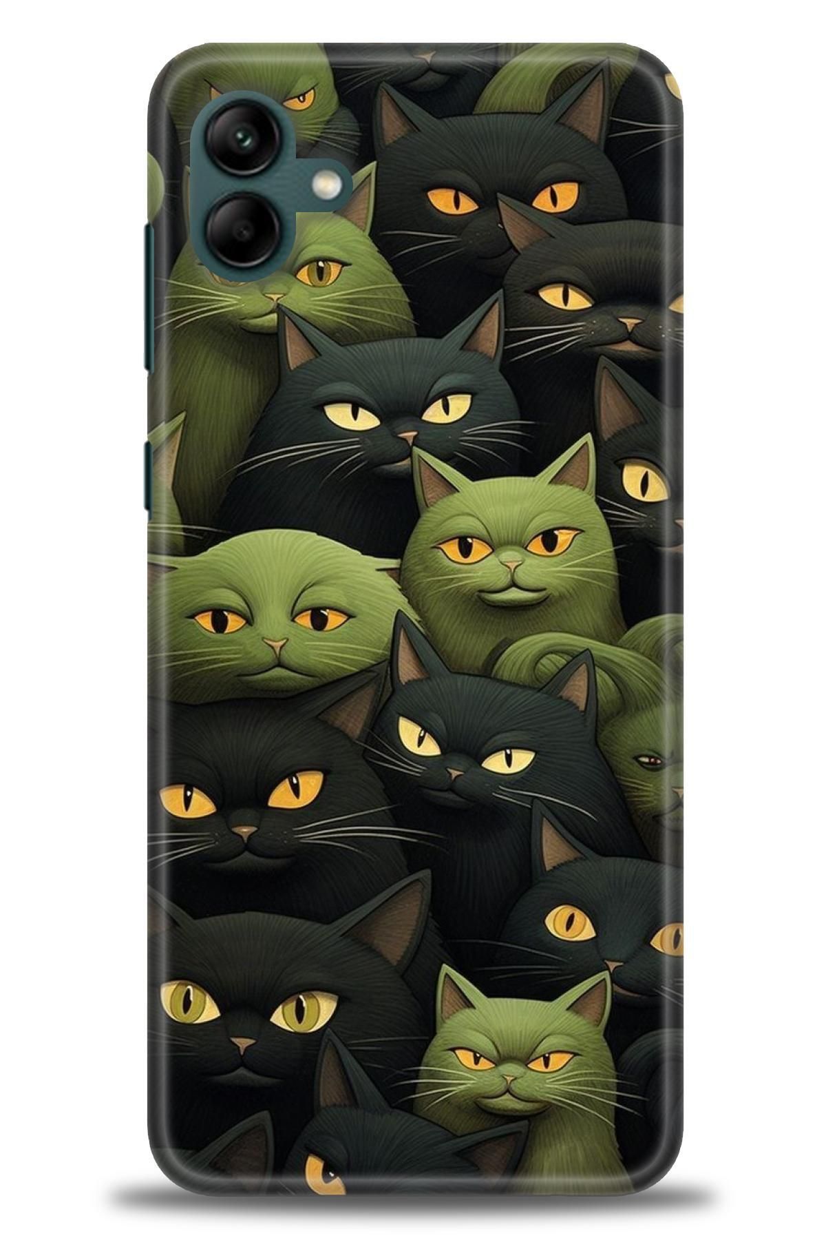 CooperTech Samsung Galaxy A04 İle Uyumlu HD Baskılı Desenli Silikon Kılıf - 704