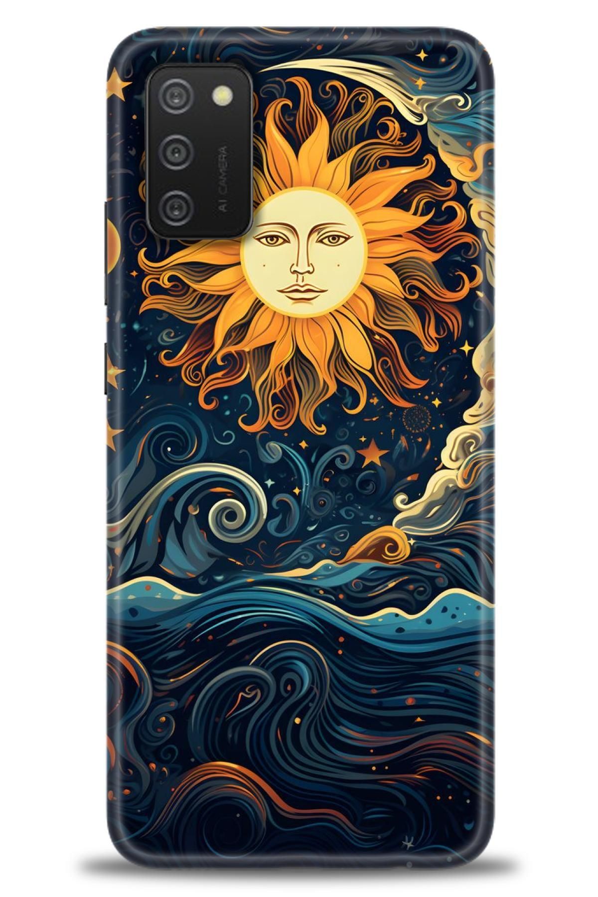 CooperTech Samsung Galaxy A03S İle Uyumlu HD Baskılı Desenli Silikon Kılıf - 498