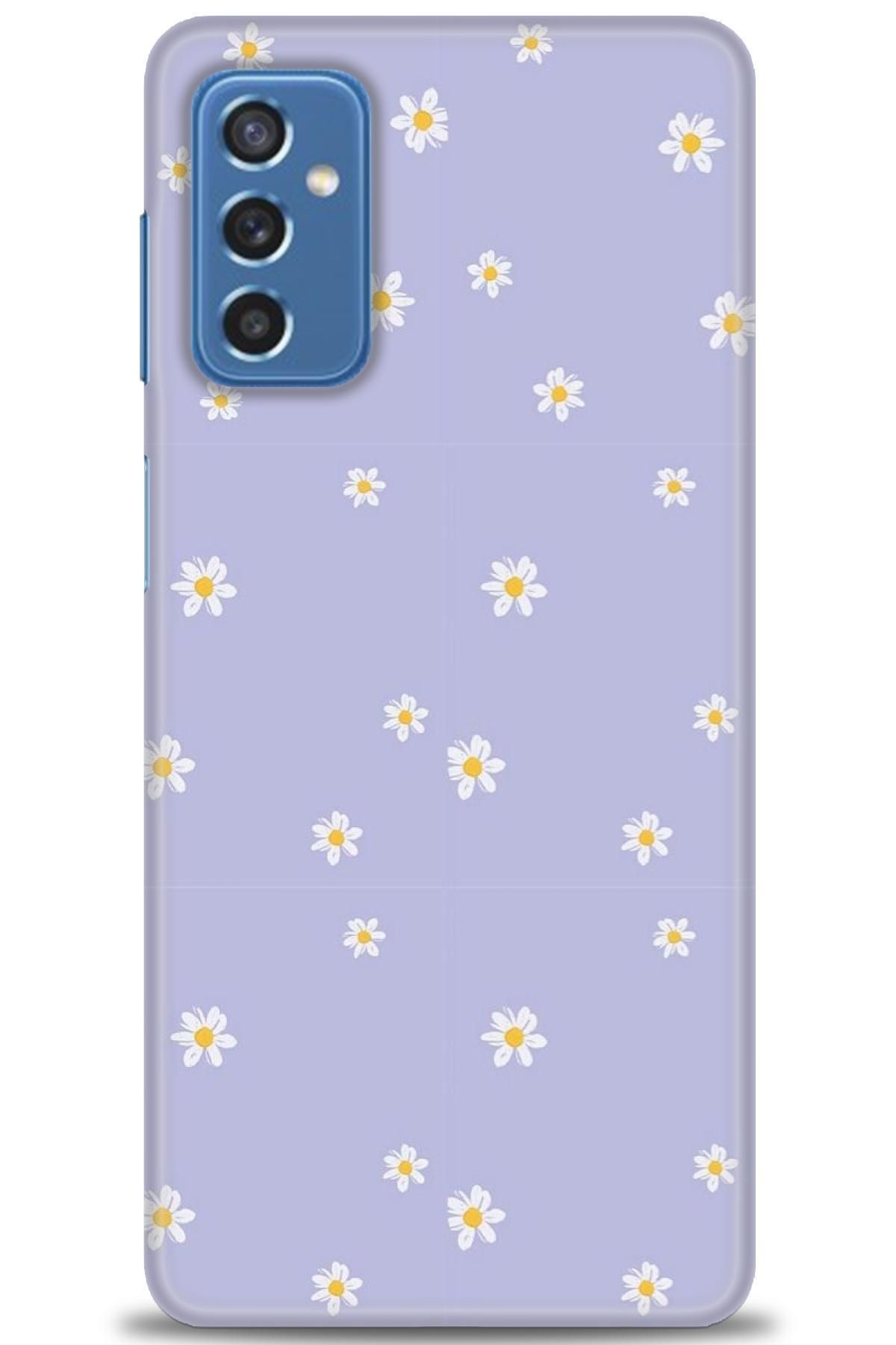 CooperTech Samsung Galaxy M52 5G İle Uyumlu HD Baskılı Desenli Silikon Kılıf - 57