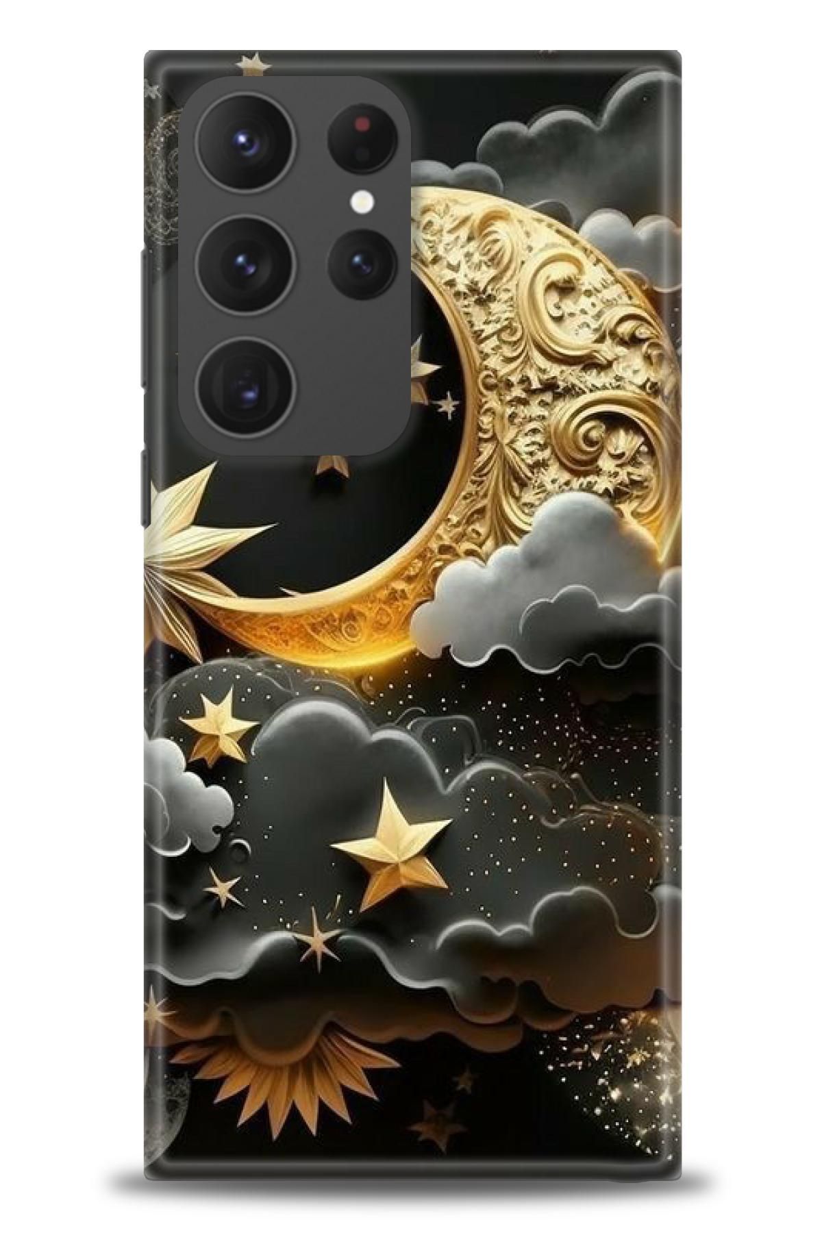 CooperTech Samsung Galaxy S23 Ultra İle Uyumlu HD Baskılı Desenli Silikon Kılıf - 722