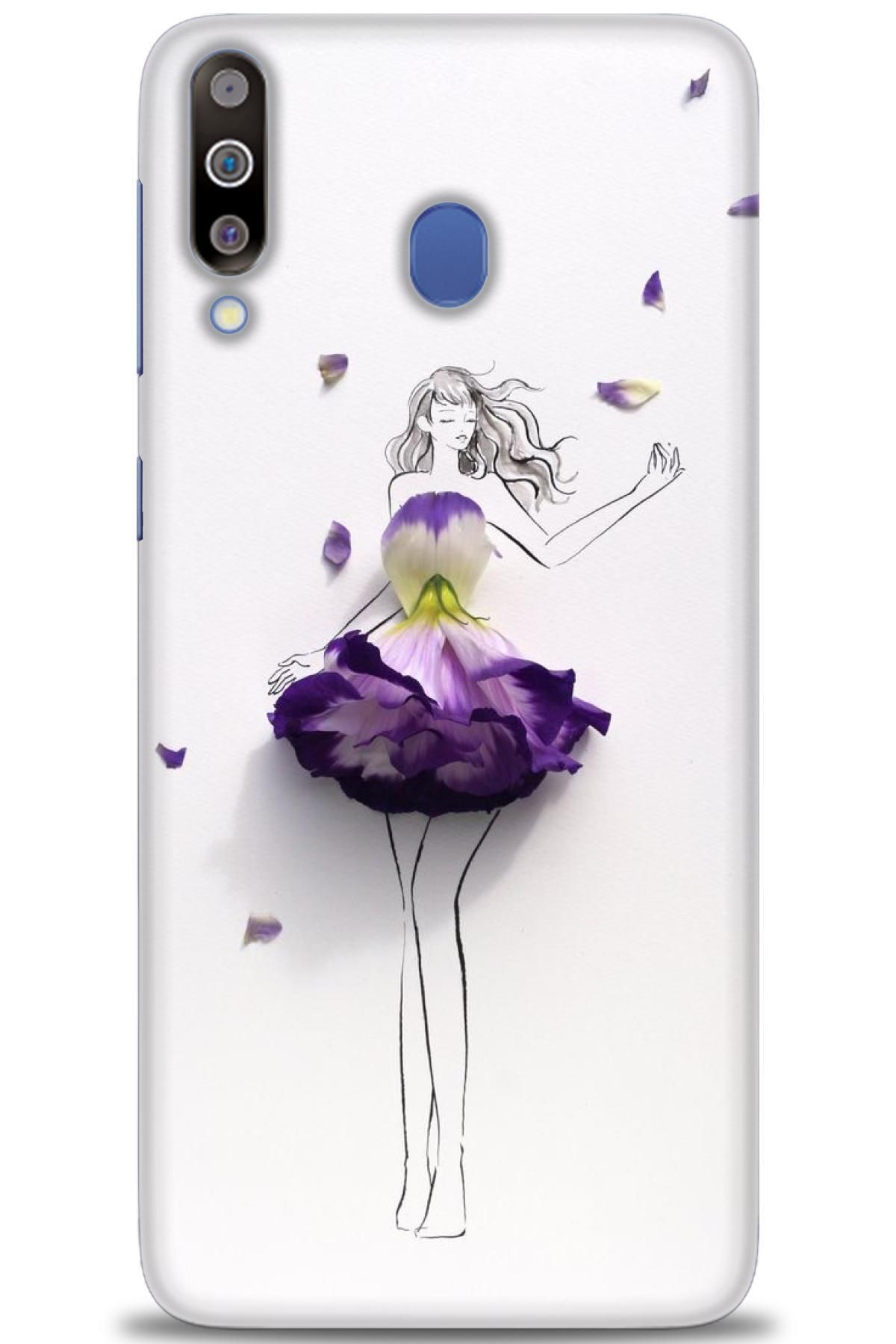CooperTech Samsung Galaxy M30 İle Uyumlu HD Baskılı Desenli Silikon Kılıf - 740