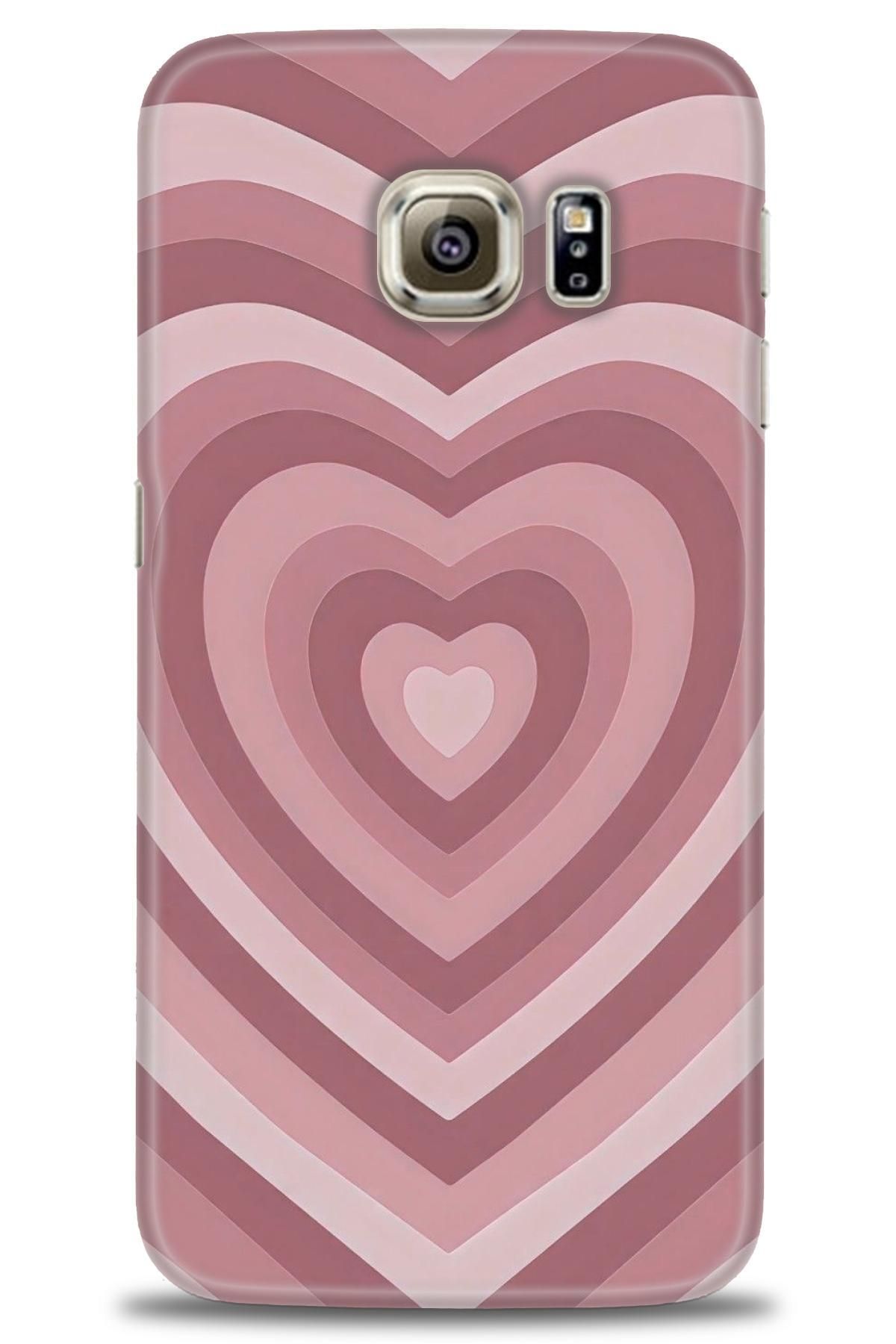 CooperTech Samsung Galaxy S6 Edge İle Uyumlu HD Baskılı Desenli Silikon Kılıf - 227