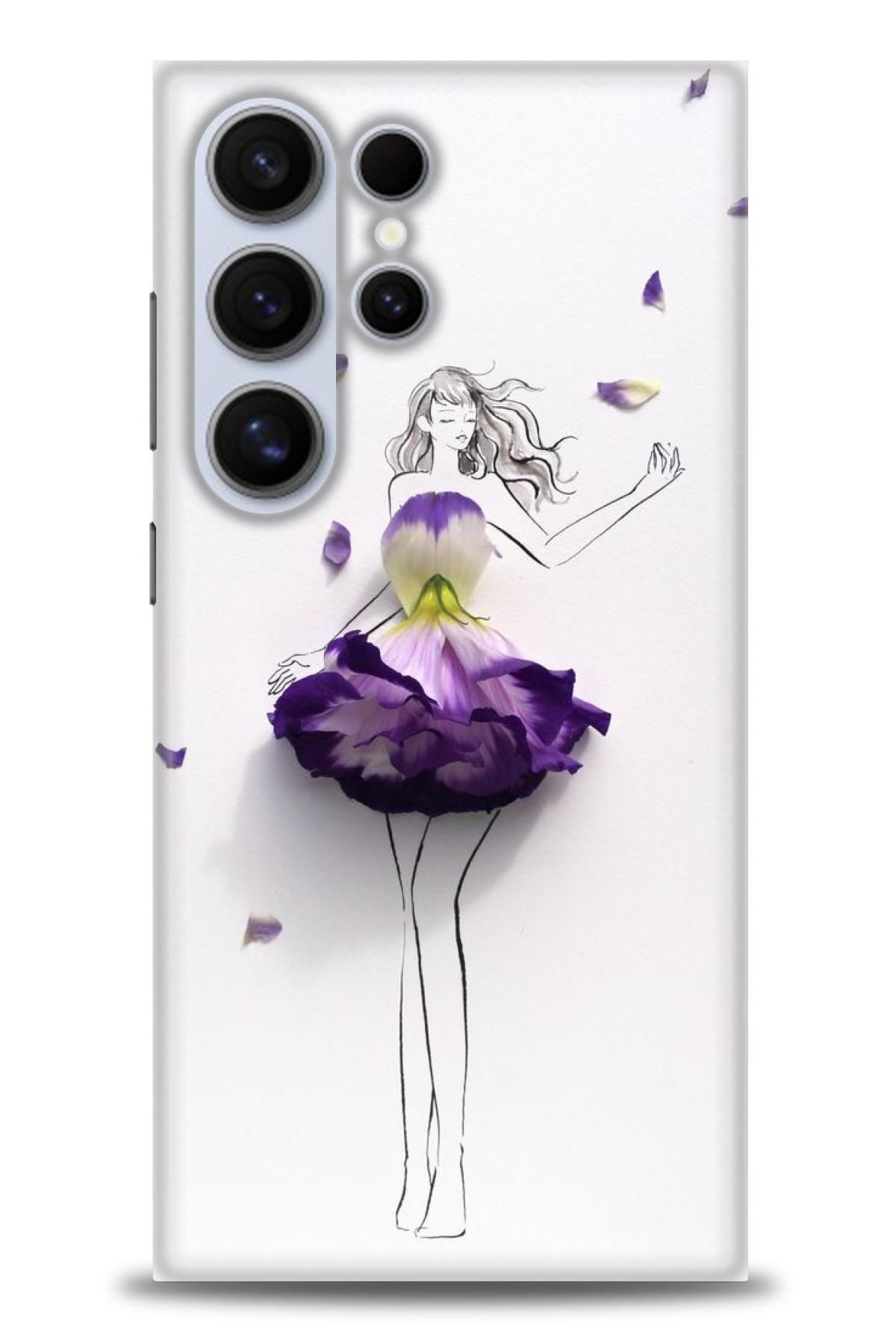 CooperTech Samsung Galaxy S25 Ultra İle Uyumlu HD Baskılı Desenli Silikon Kılıf - 740