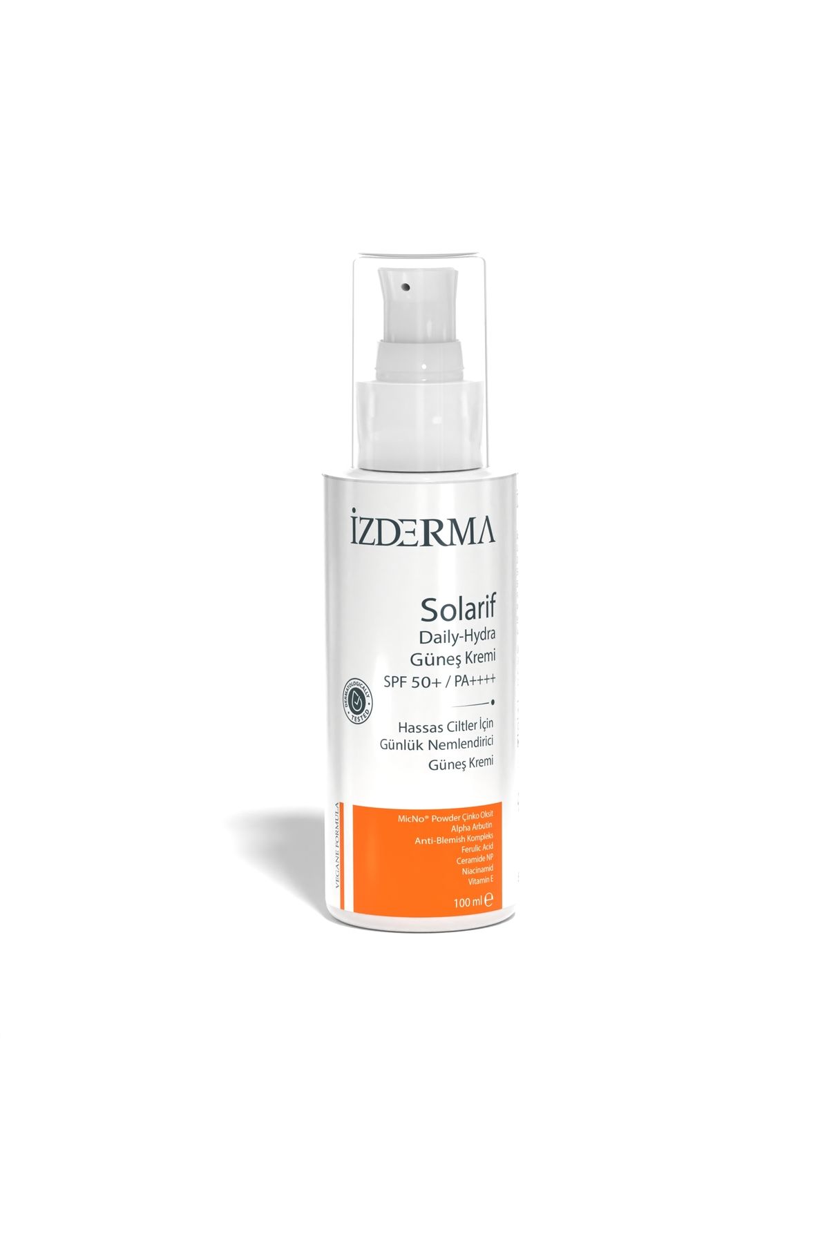 izderma Solarif Daily Hydra Güneş Kremi 100 Ml 50 Spf