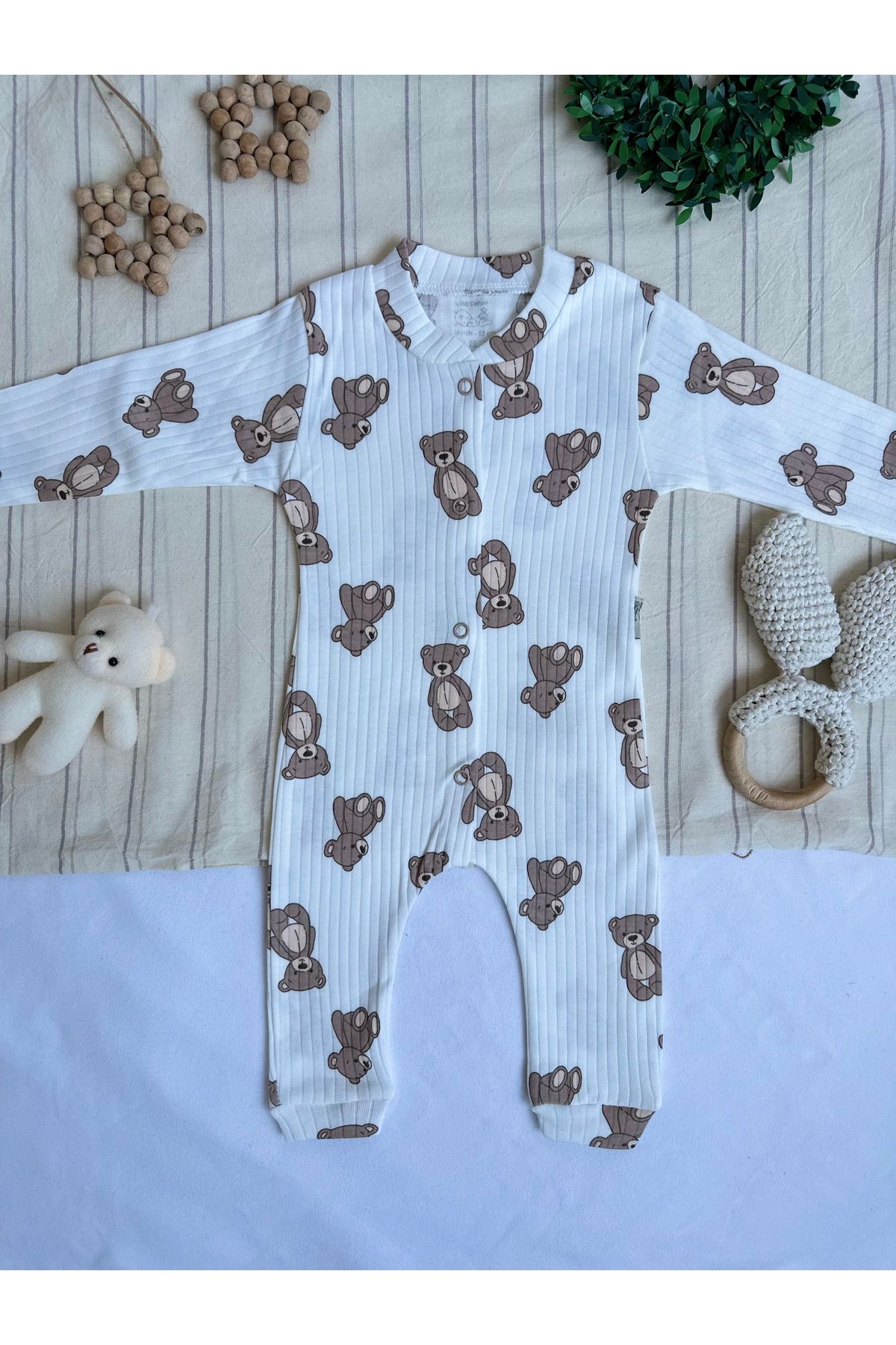 Ozer Baby Store Ayıcıklı Tulum
