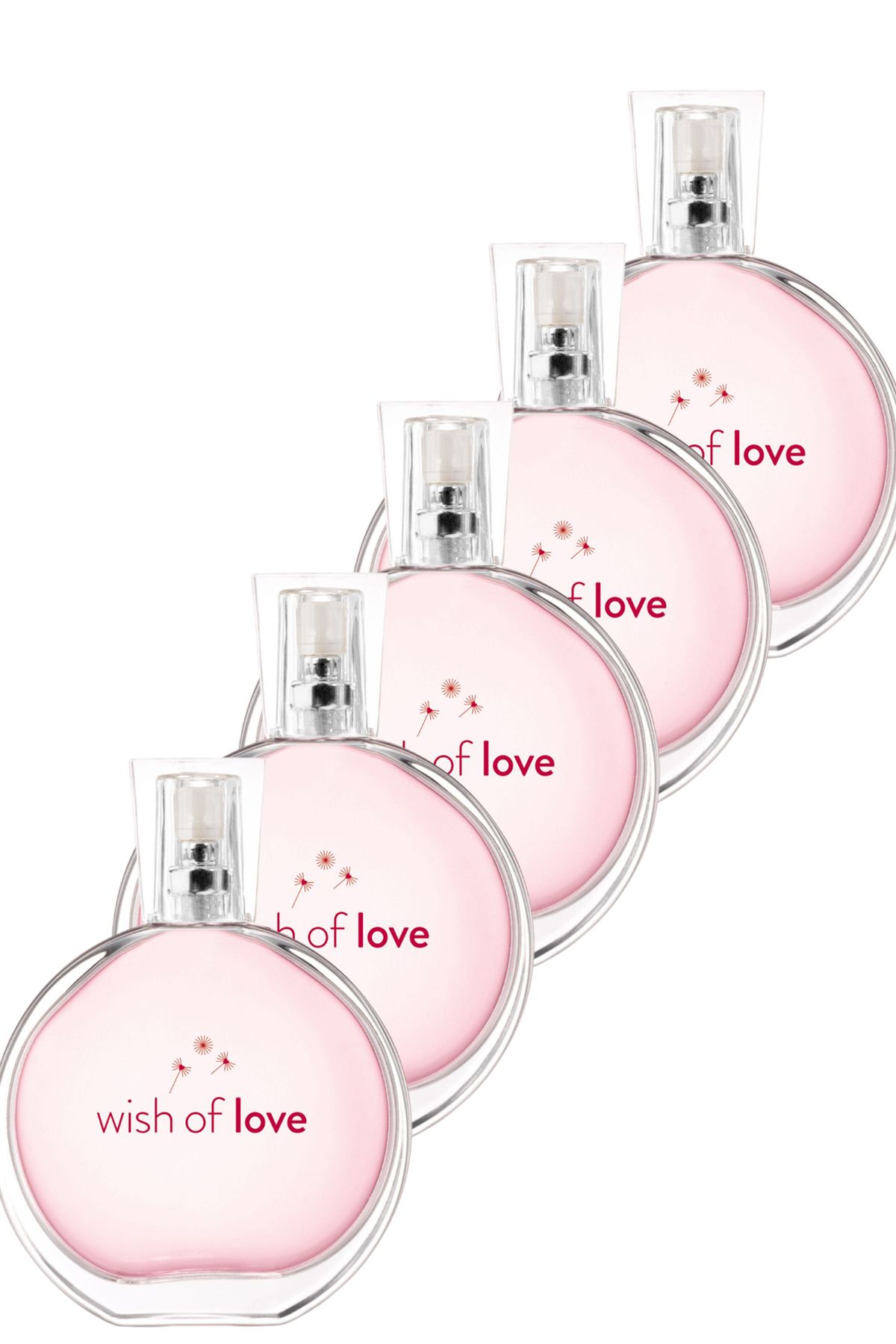 AVON Wish Of Love Kadın Parfüm Edt 50 ml 5'li Set