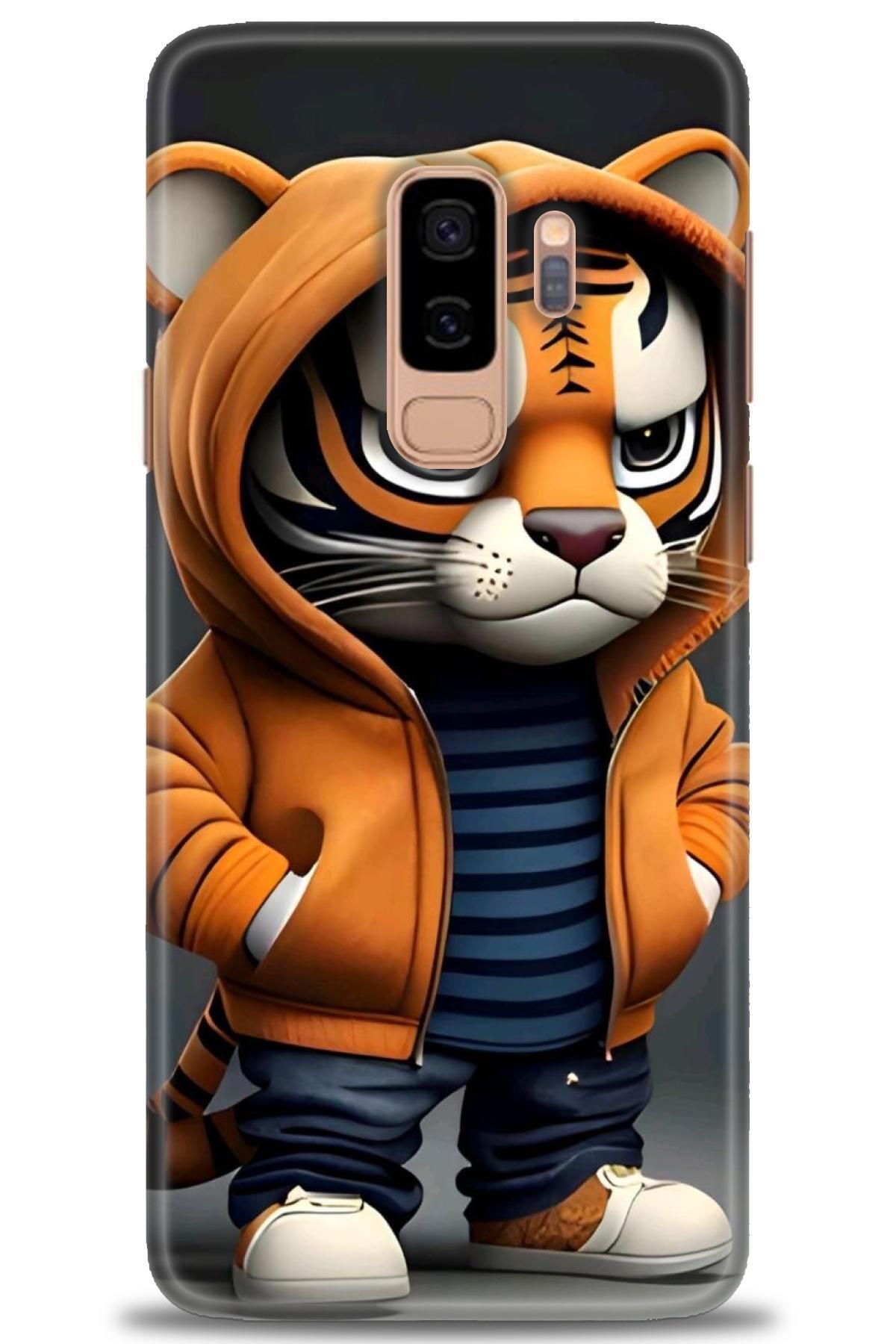 CooperTech Samsung Galaxy S9 Plus İle Uyumlu HD Baskılı Desenli Silikon Kılıf - 335