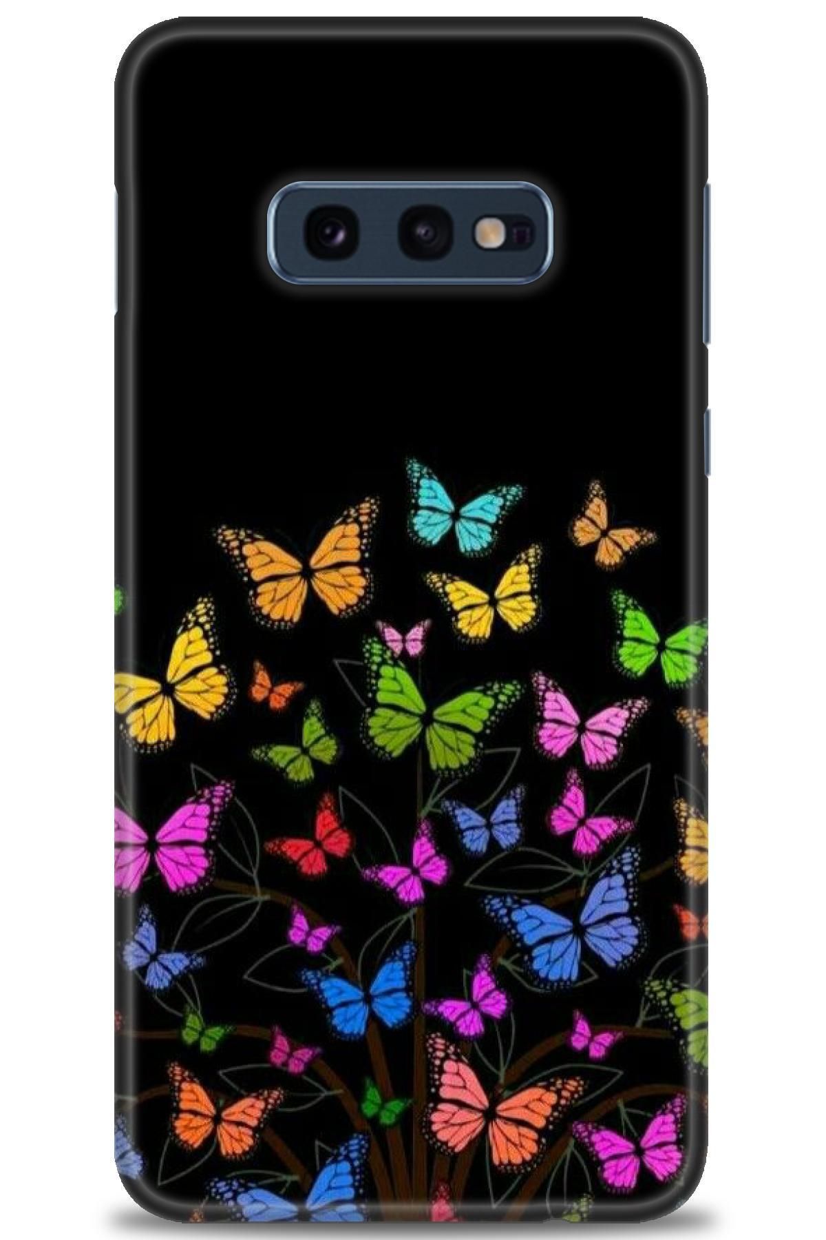 CooperTech Samsung Galaxy S10E İle Uyumlu HD Baskılı Desenli Silikon Kılıf - 1046