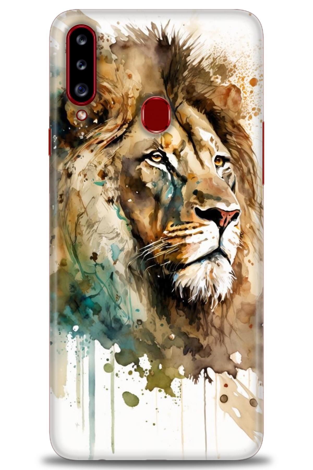 CooperTech Samsung Galaxy A20S İle Uyumlu HD Baskılı Desenli Silikon Kılıf - 101