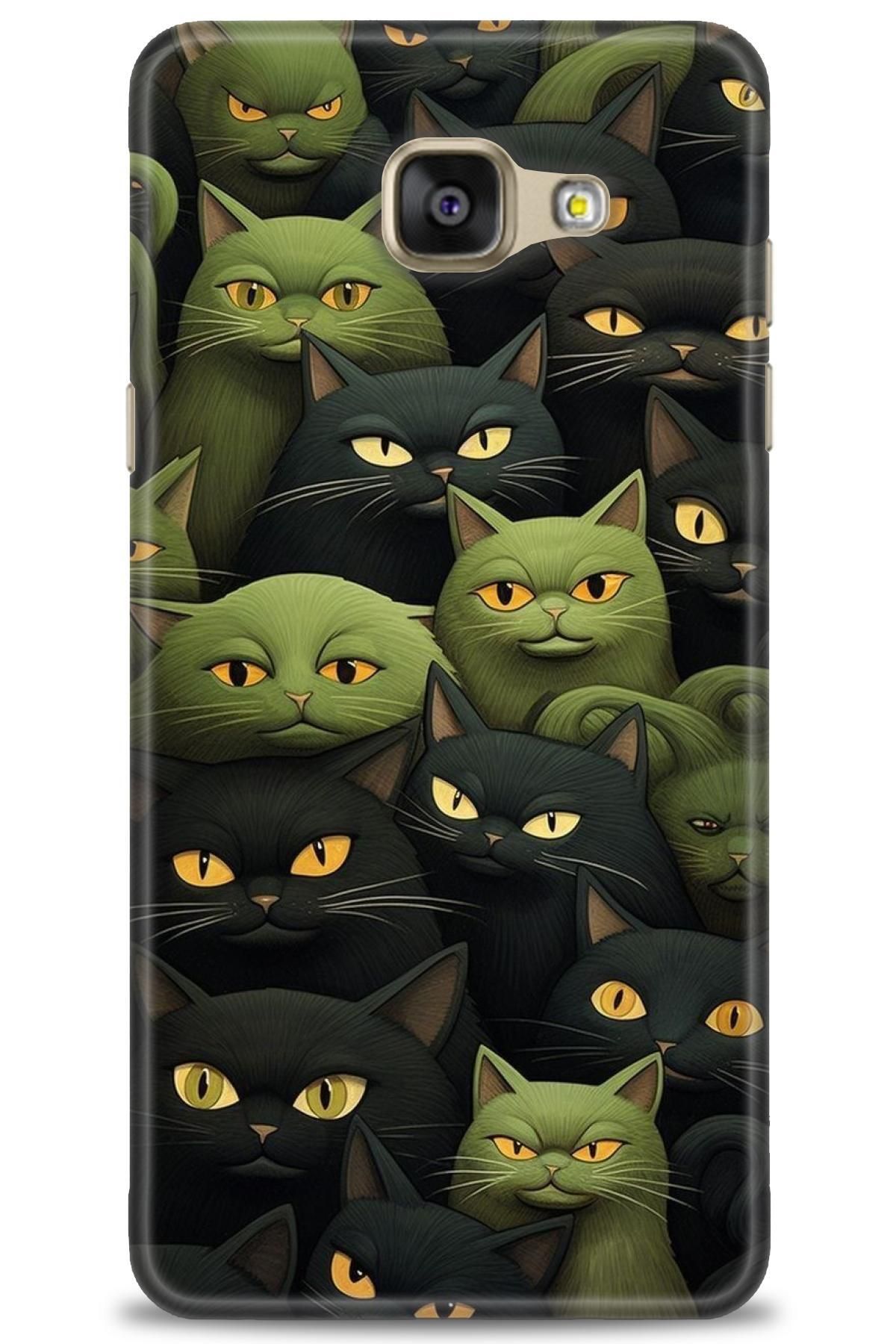 CooperTech Samsung Galaxy A3 2016 İle Uyumlu HD Baskılı Desenli Silikon Kılıf - 704