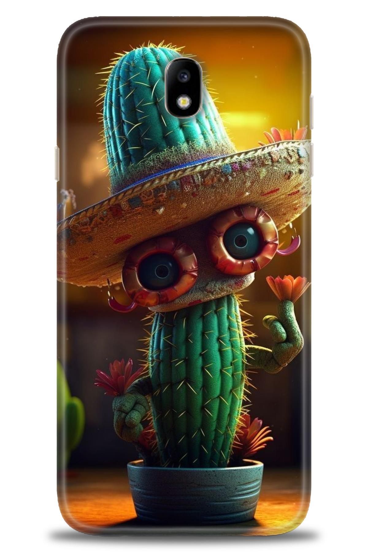 CooperTech Samsung Galaxy J7 Pro İle Uyumlu HD Baskılı Desenli Silikon Kılıf - 489