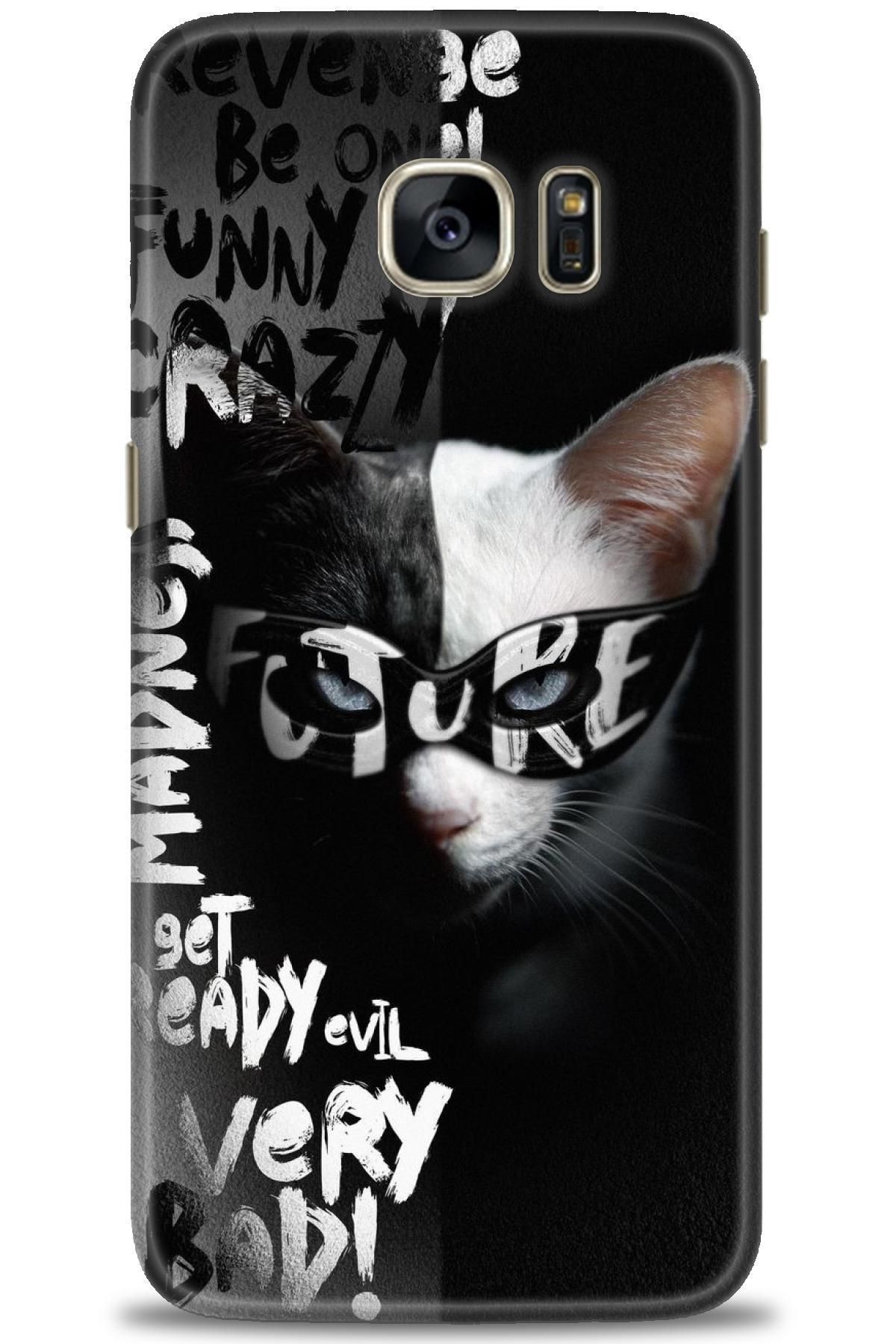 CooperTech Samsung Galaxy S7 Edge İle Uyumlu HD Baskılı Desenli Silikon Kılıf - 650