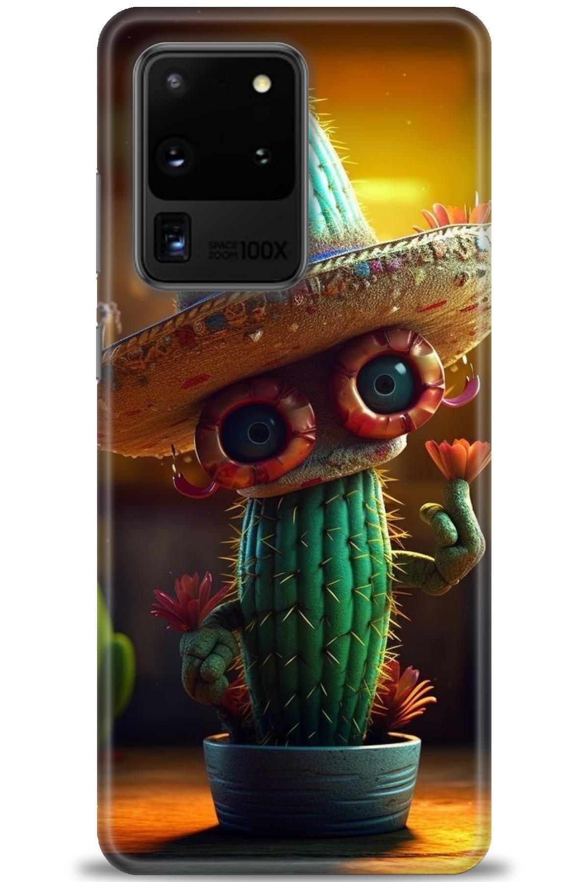 CooperTech Samsung Galaxy S20 Utra İle Uyumlu HD Baskılı Desenli Silikon Kılıf - 489