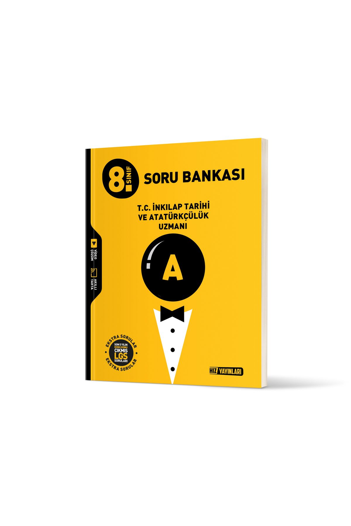 Hız Yayınları 2025-2026 Müfredat 8.Sınıf İnkılap Tarihi Uzmanı Soru Bankası (Temel-Orta-İleri Düzey)