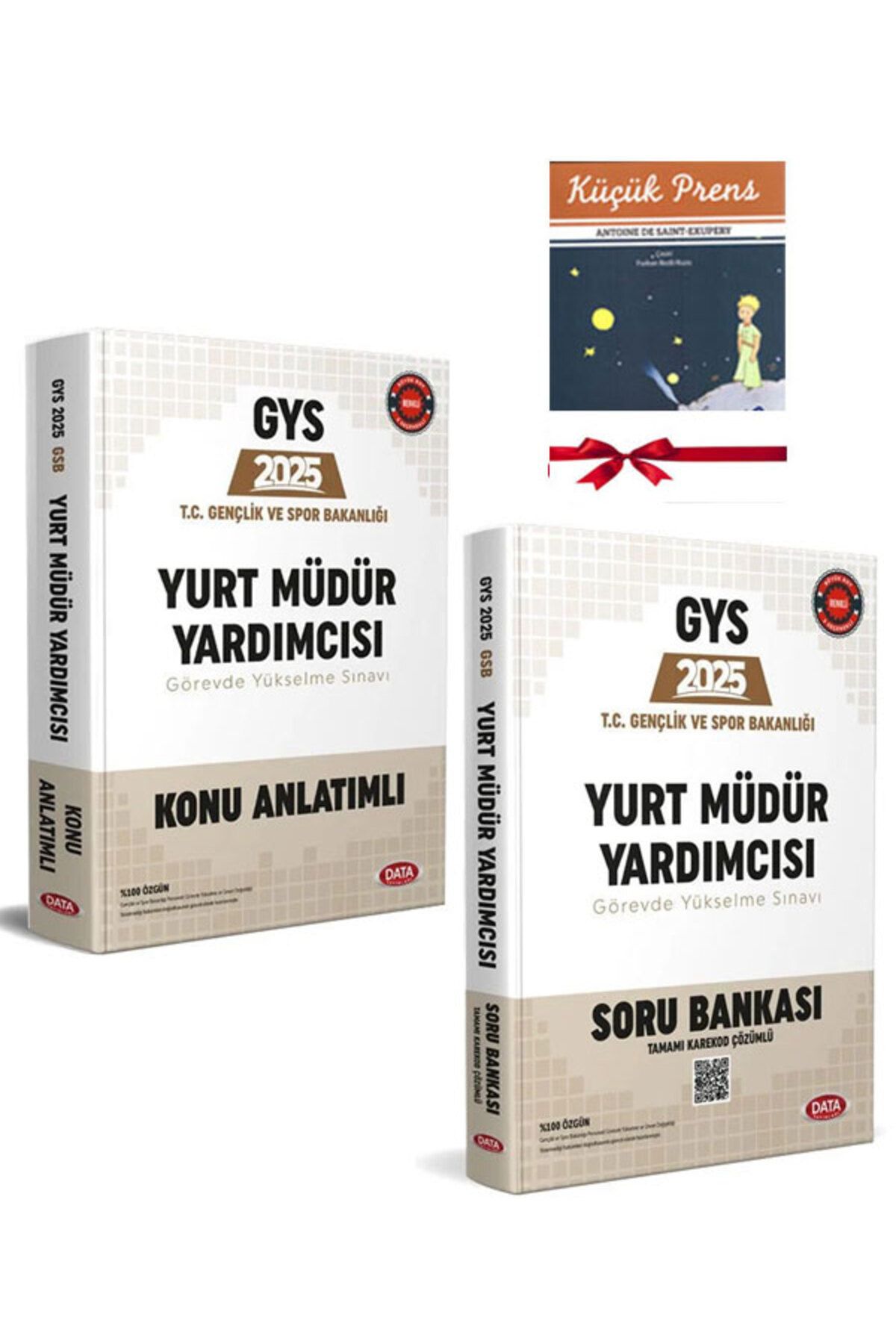Data Yayınları 2025 GYS Gençlik ve Spor Bakanlığı YURT MÜDÜR YARDIMCISI Görevde Yükselme Sınavına Hazırlık Seti