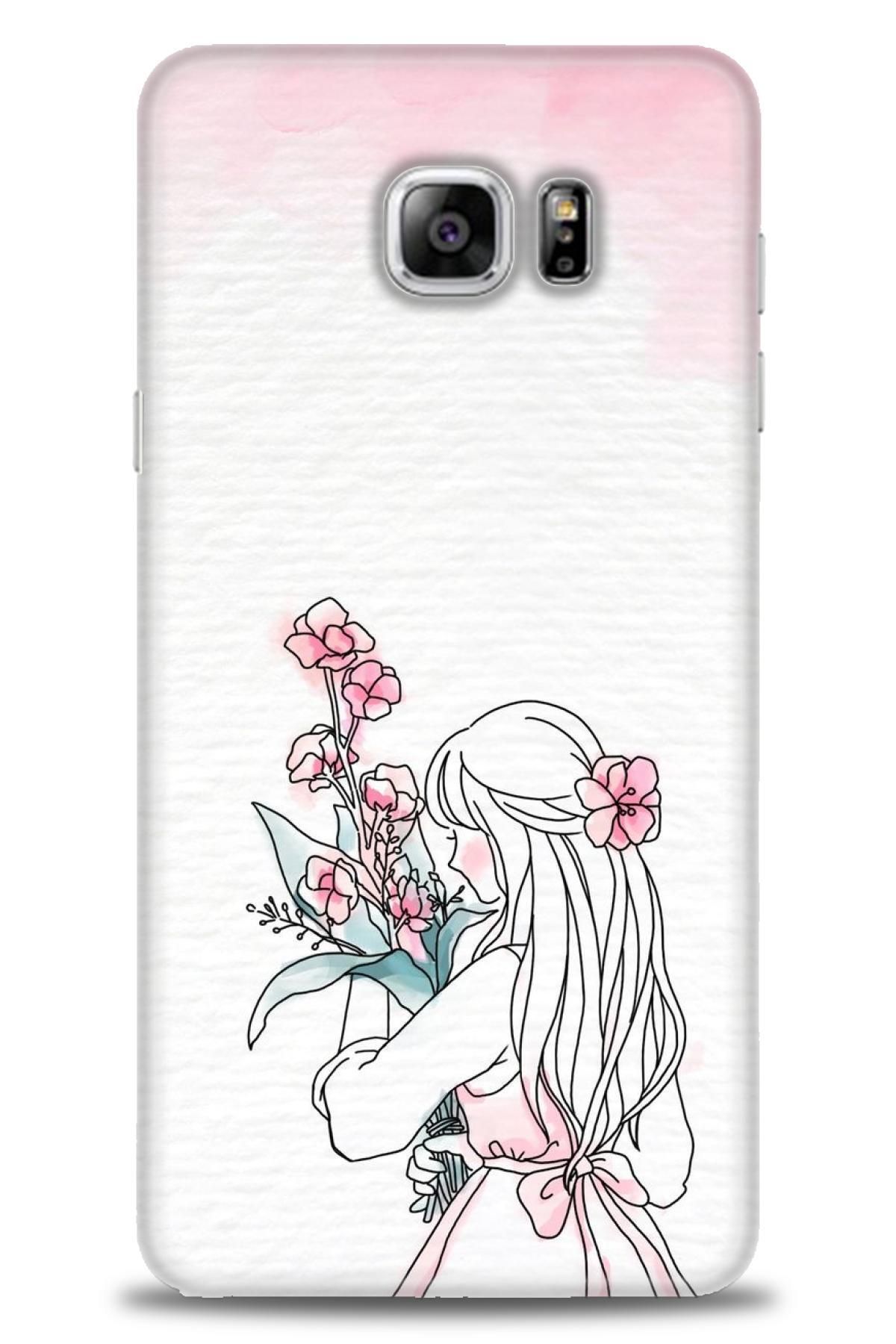 CooperTech Samsung Galaxy Note 5 İle Uyumlu HD Baskılı Desenli Silikon Kılıf - 759